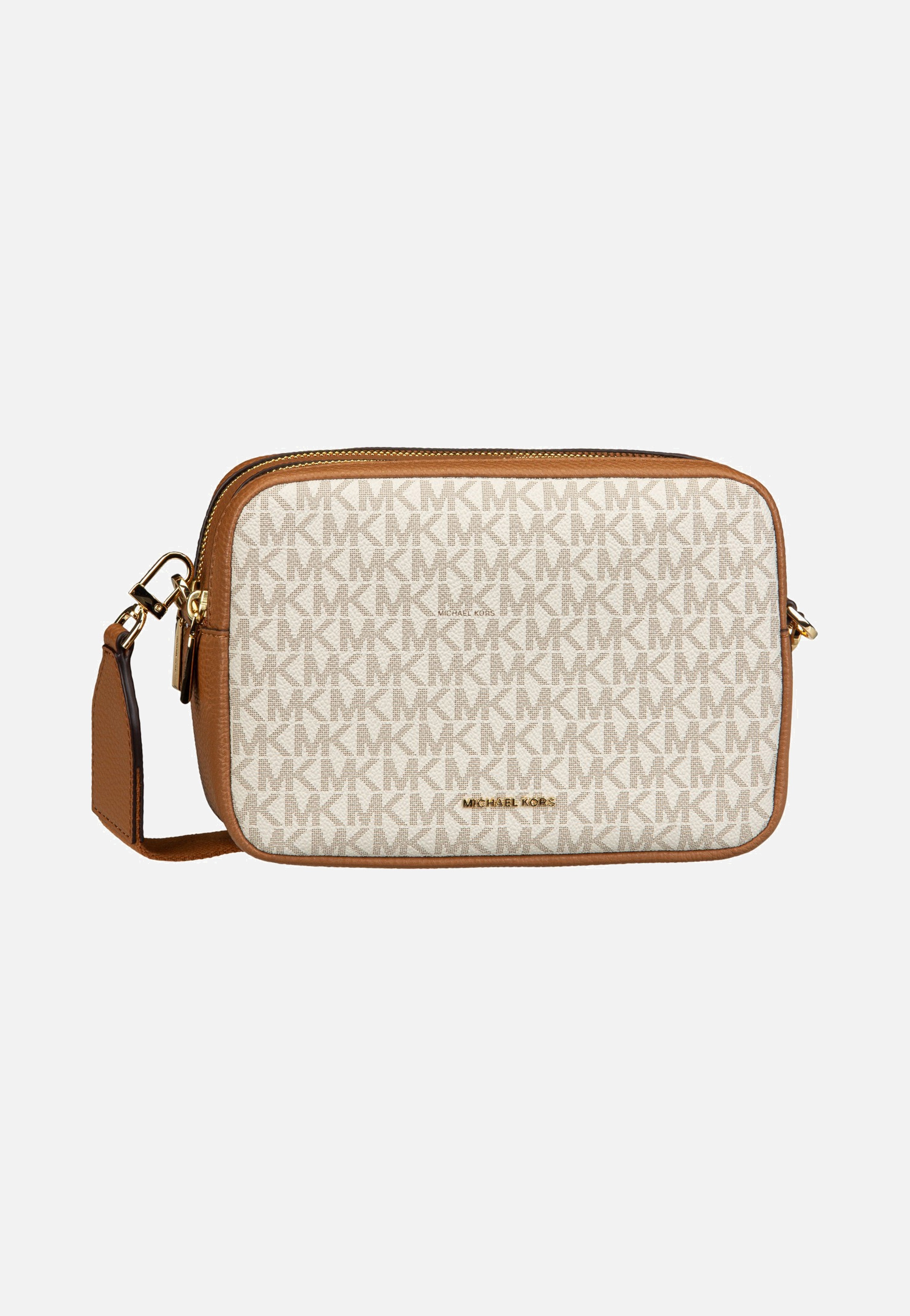 Michael Kors Bryant MD Double Zip Chain Cam Vanilla/Acorn