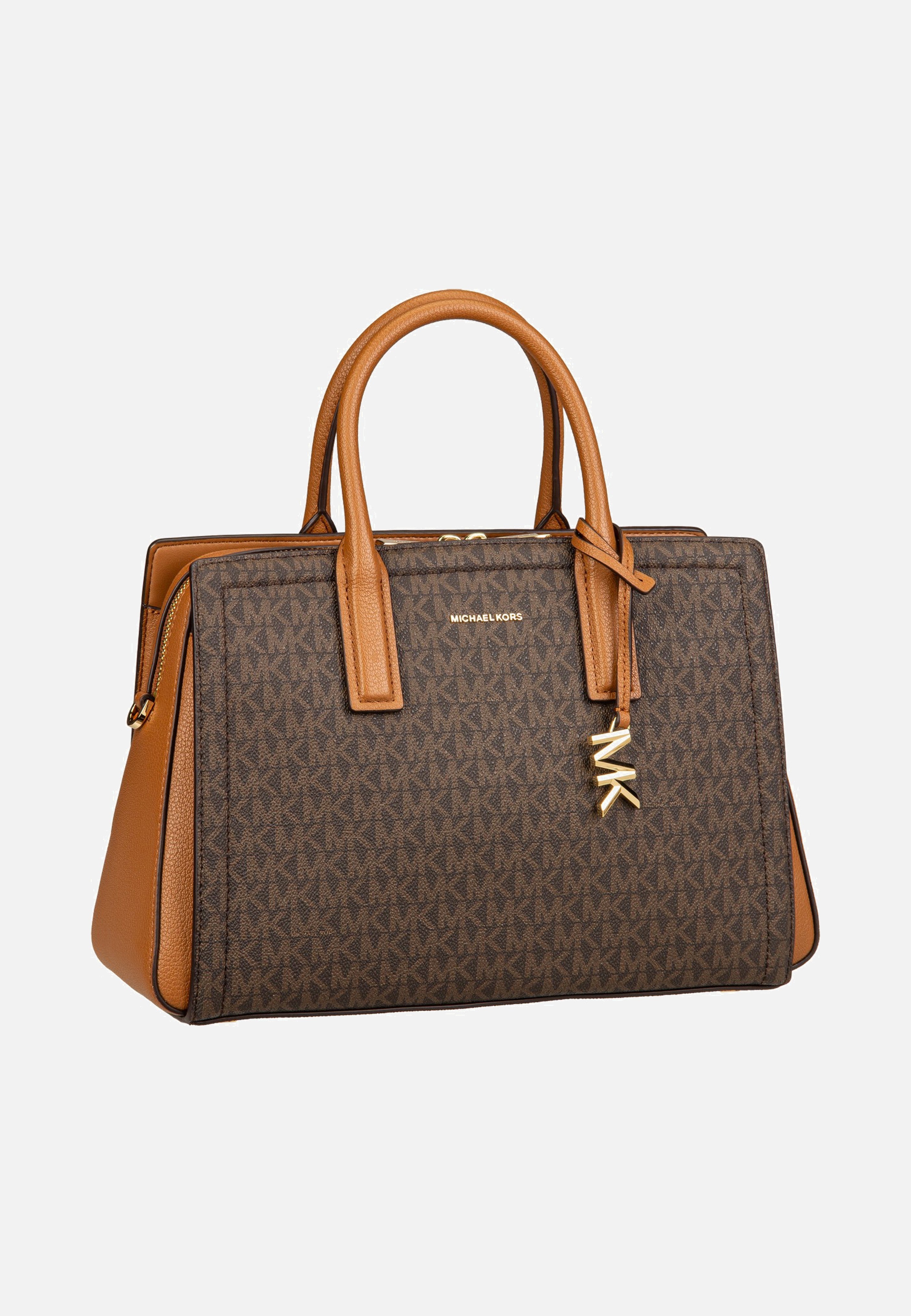 Michael Kors Laila MD Satchel Brown/Acorn Satchel