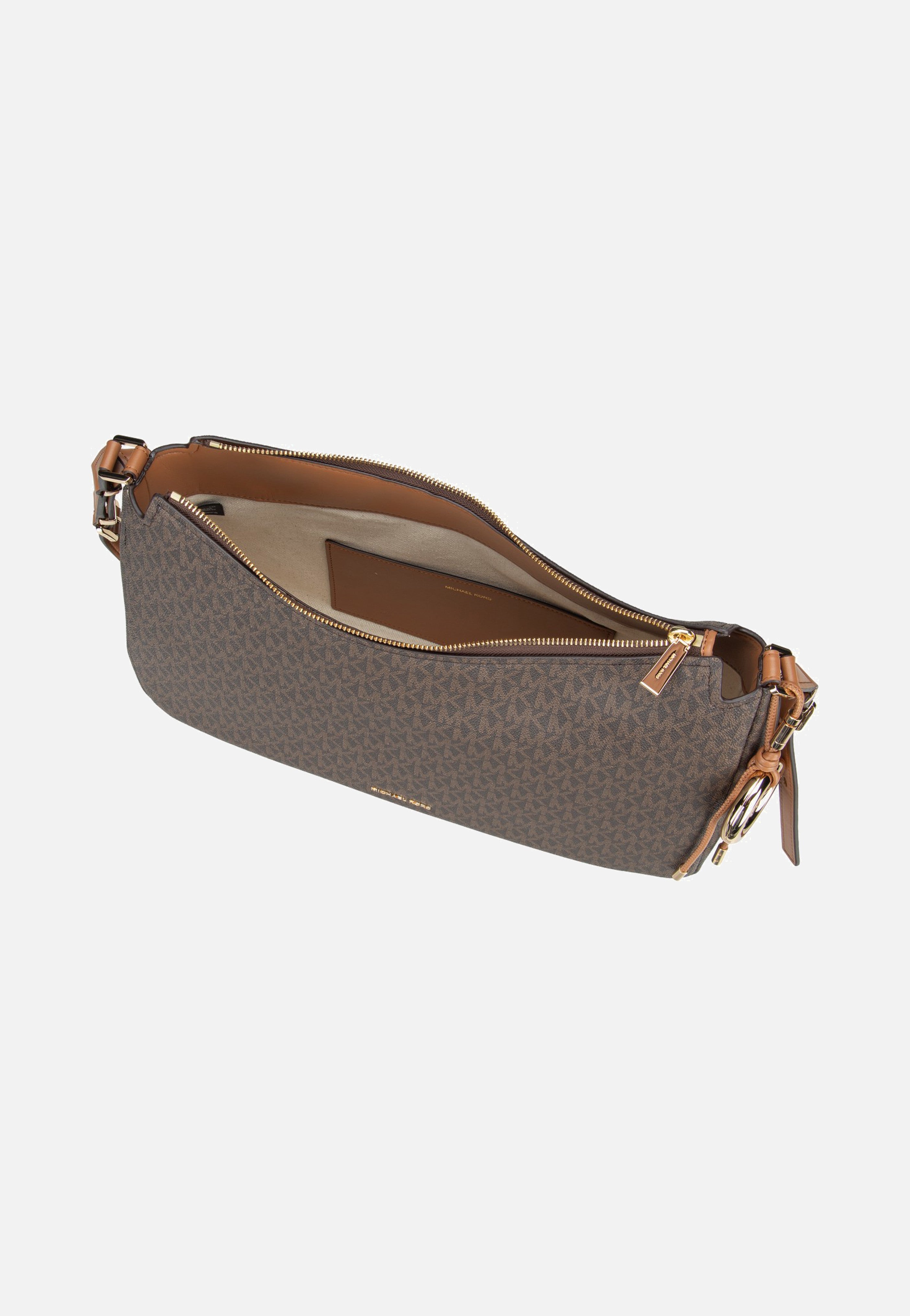 Michael Kors Nolita MD TZ Hobo Shoulder MK Brown/Acorn Shoulder Bag