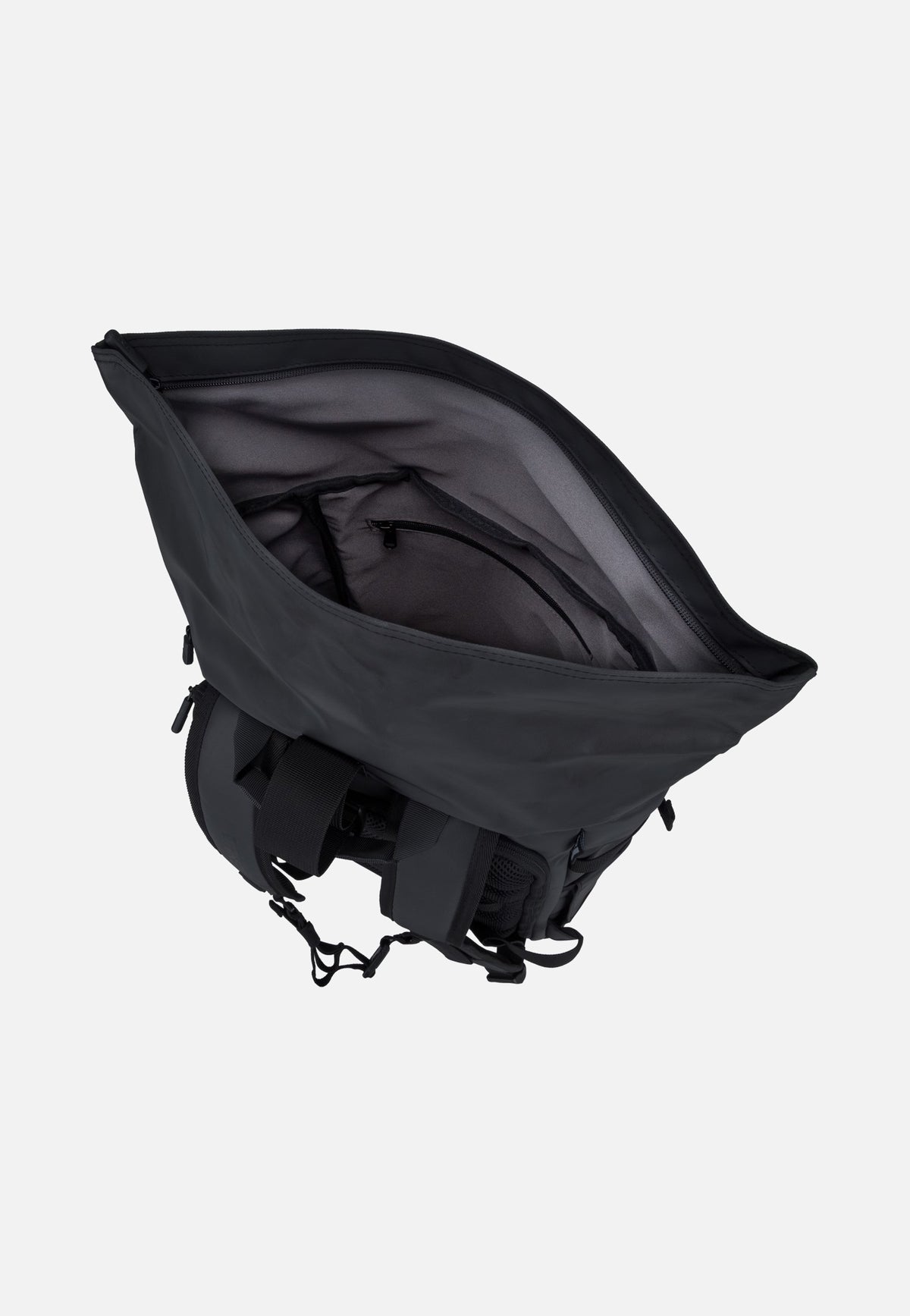 OAK25 LumoSense Rolltop Black Mochila enrollable