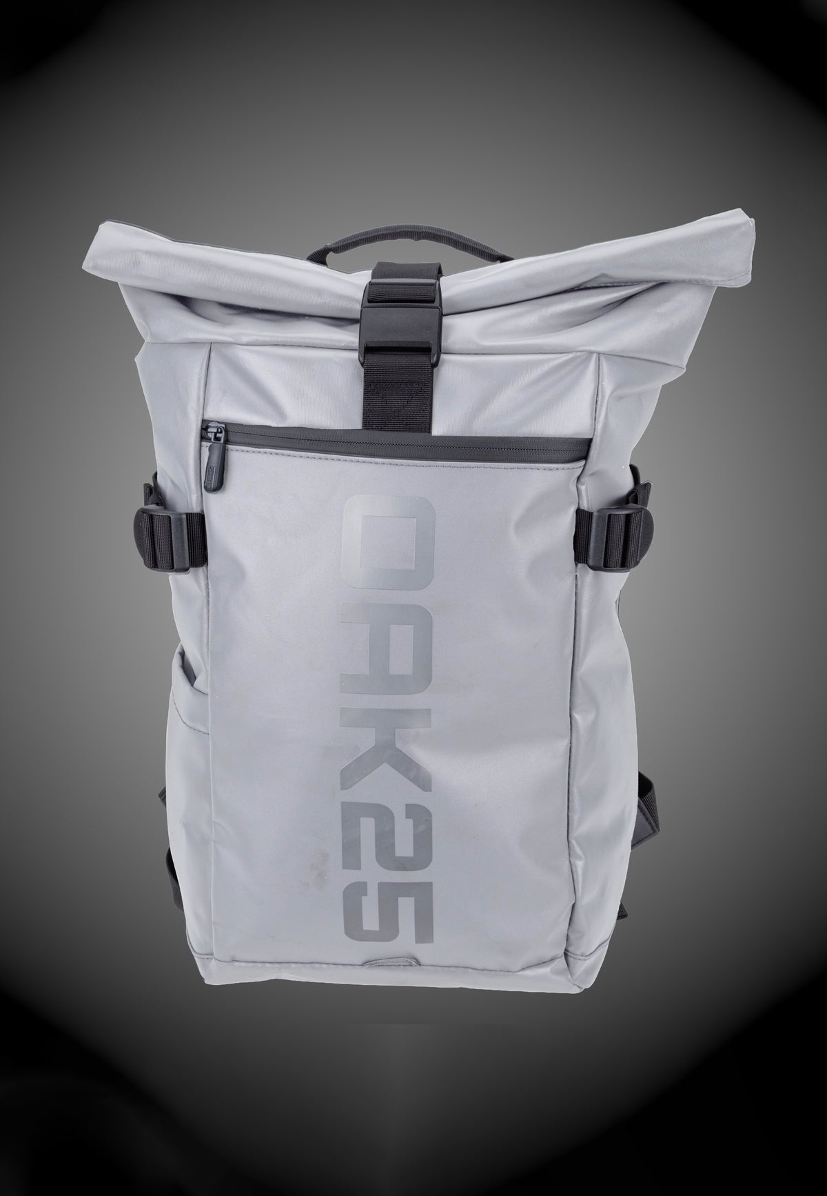 OAK25 LumoSense Rolltop Lite Black Rolltop Backpack