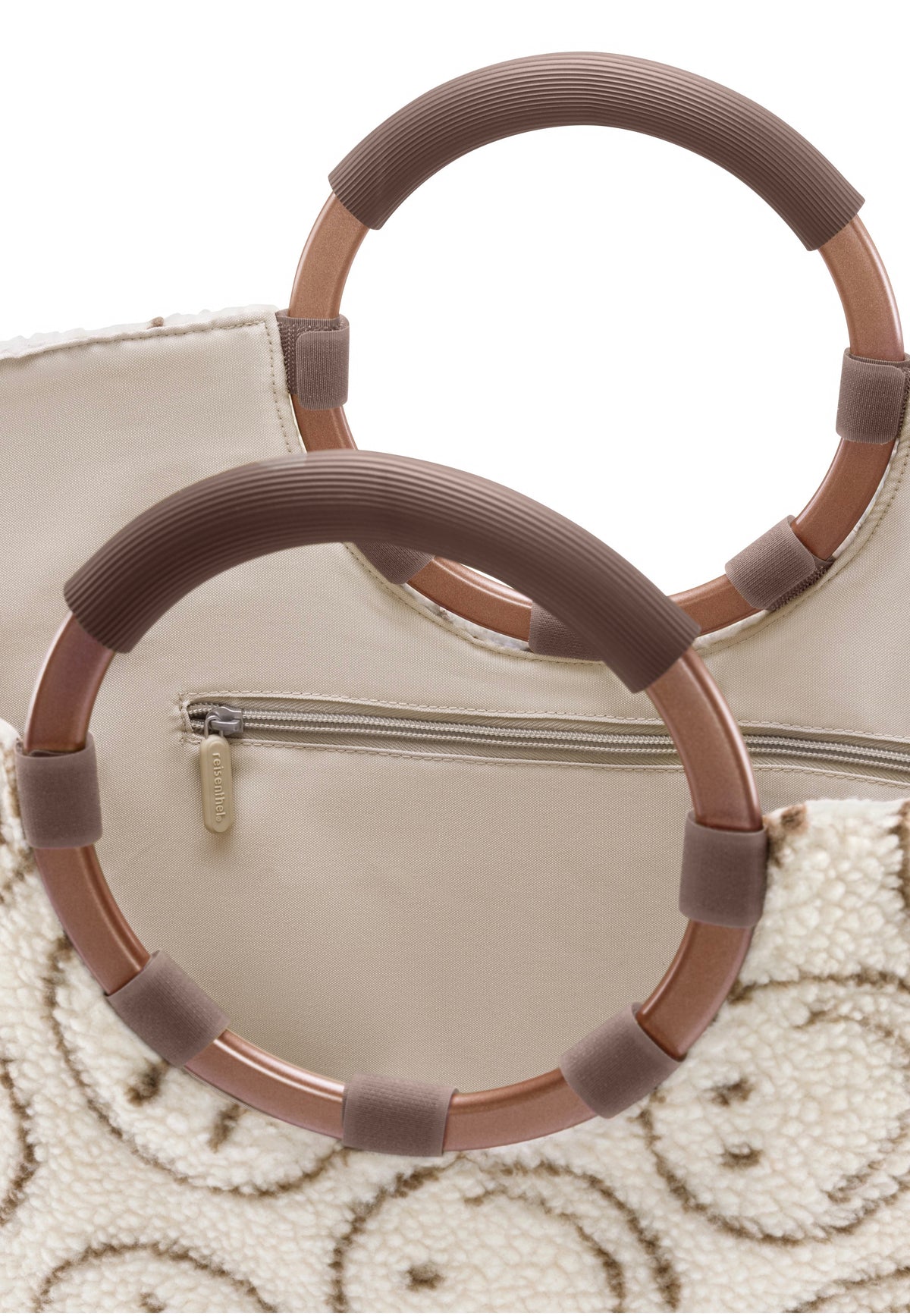 reisenthel Loopbag Hobo Smiley® Teddy Chocolate Shopper