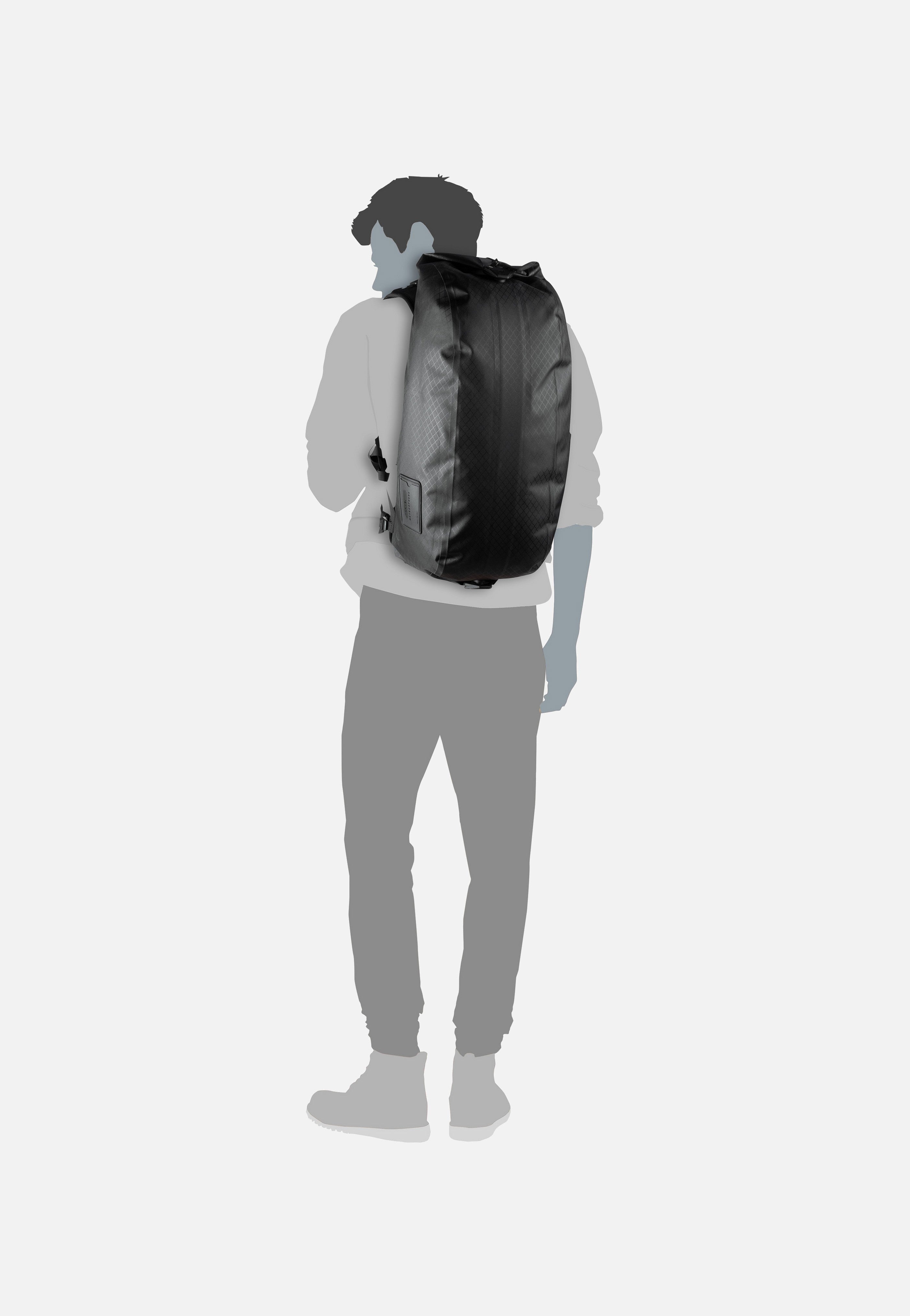 ORTLIEB - Atrack Metrosphere 34 Black Embossed - Travel Backpack | Neutral-Image