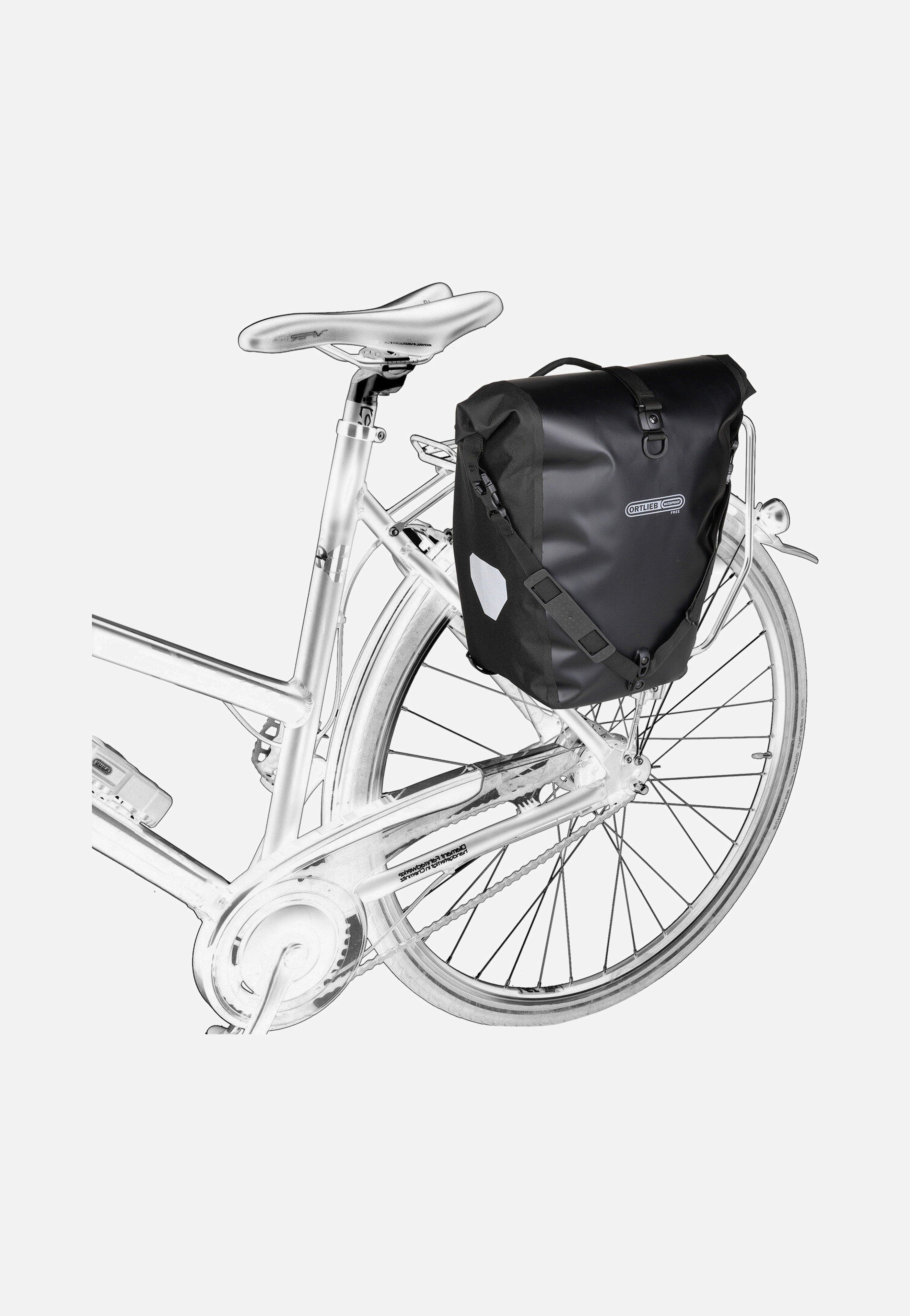 ORTLIEB - Back-Roller Free Single QL3.1 Black - Bike Bag | Neutral-Image