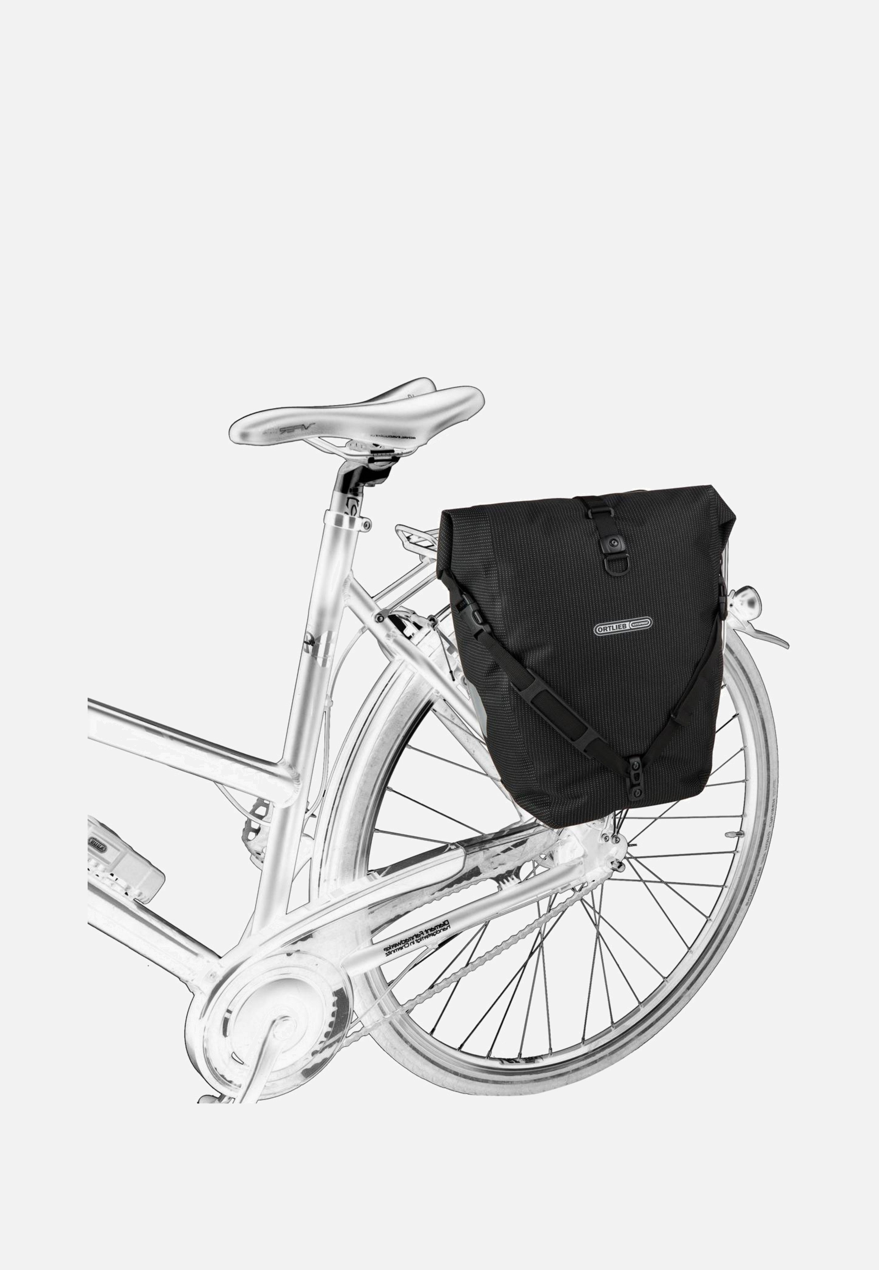 ORTLIEB - Back-Roller High Visibility Single QL2.1 Schwarz Reflex - Bike Bag | Neutral-Image