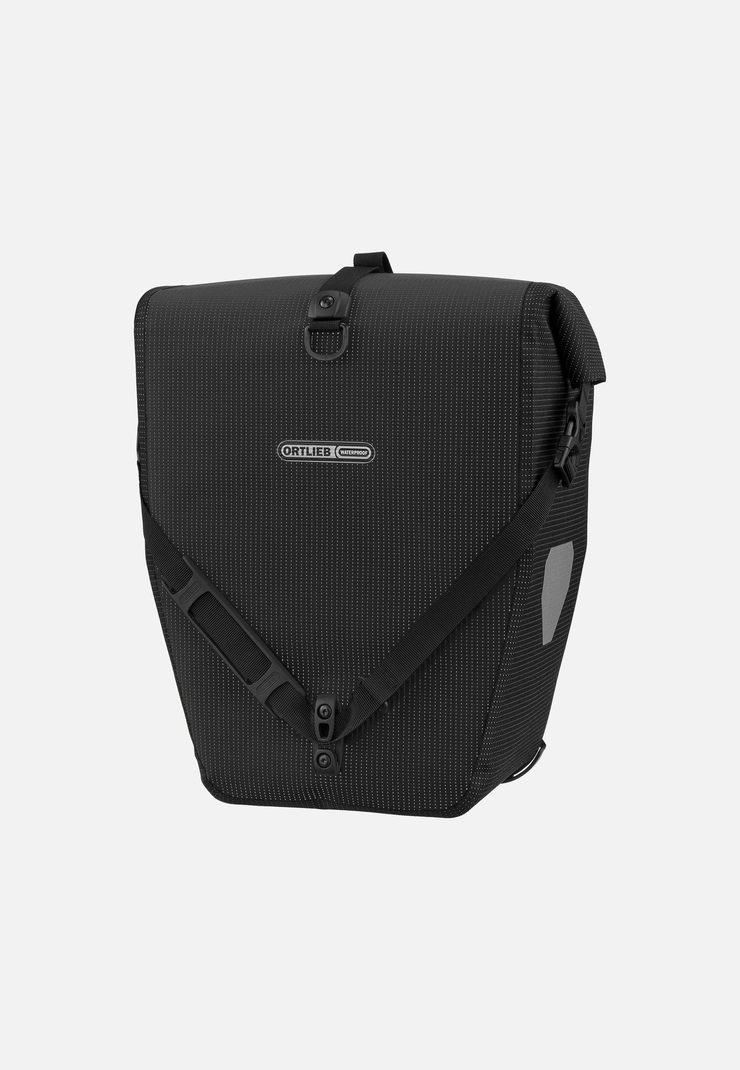 ORTLIEB - Back-Roller High Visibility Single QL2.1 Schwarz Reflex - Bike Bag | Neutral-Image