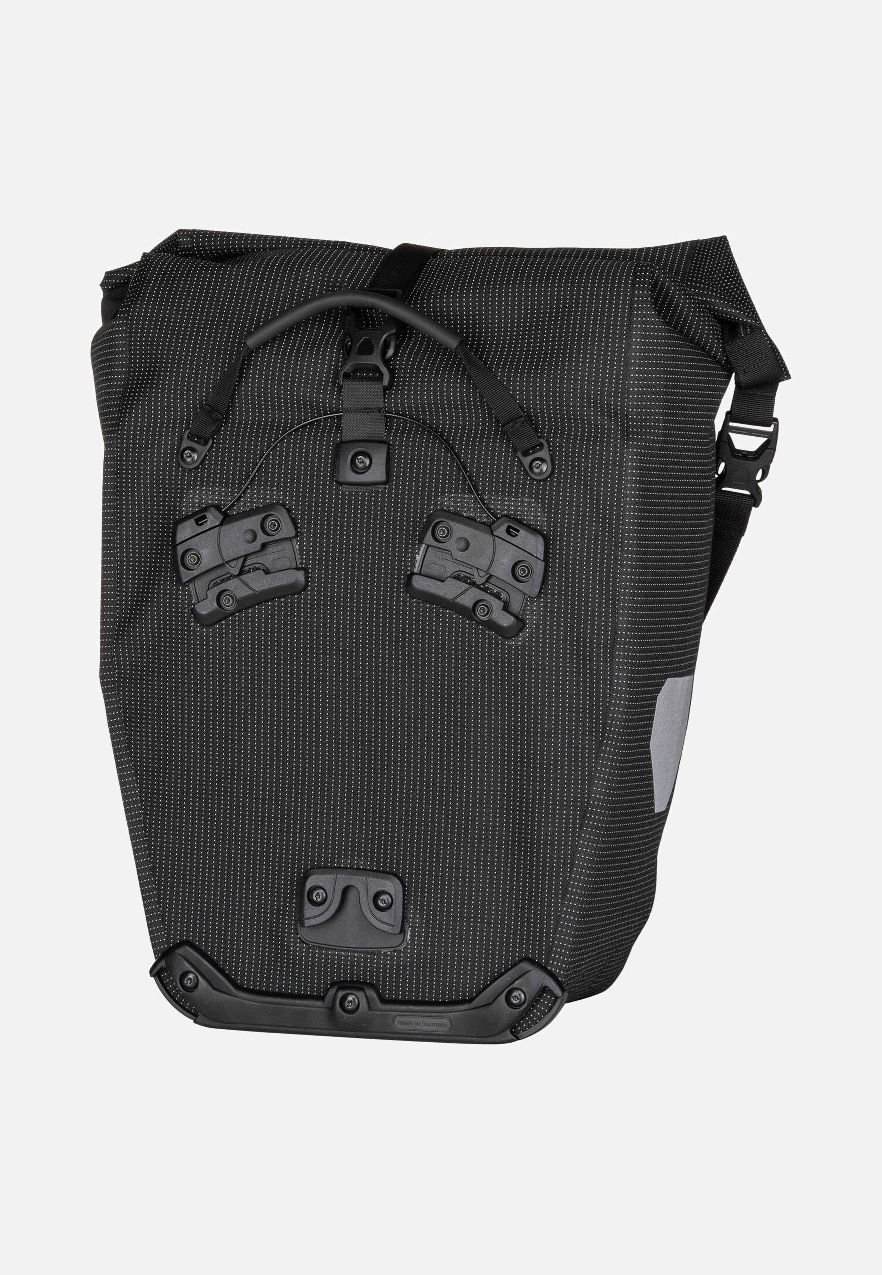 ORTLIEB - Back-Roller High Visibility Single QL3.1 Black Reflective - Bike Bag | Neutral-Image