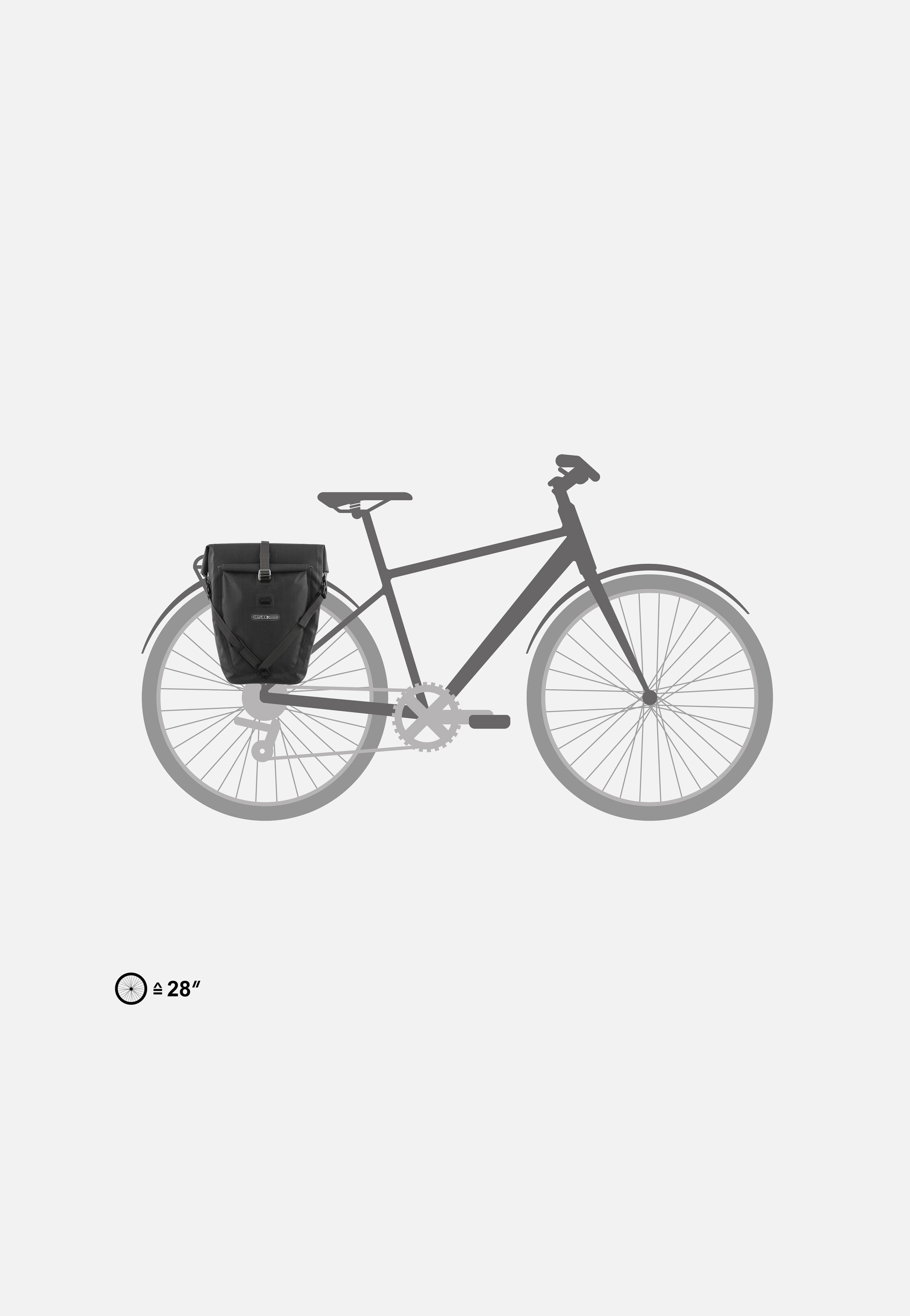 ORTLIEB - Back-Roller Plus Single QL2.1 Schwarz - Bike Bag | Neutral-Image