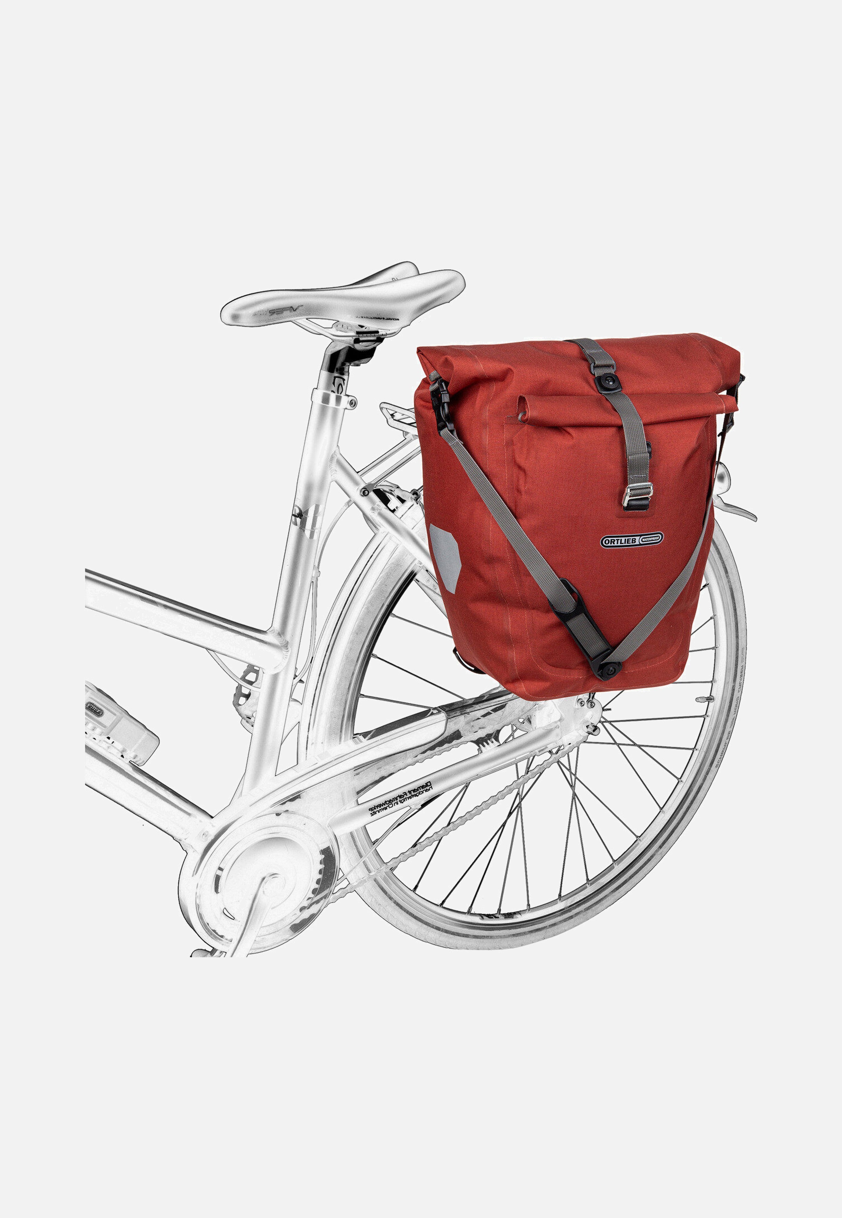 ORTLIEB Back-Roller Plus Single QL2.2 Dark Chili - Bike Bag | Sakoi