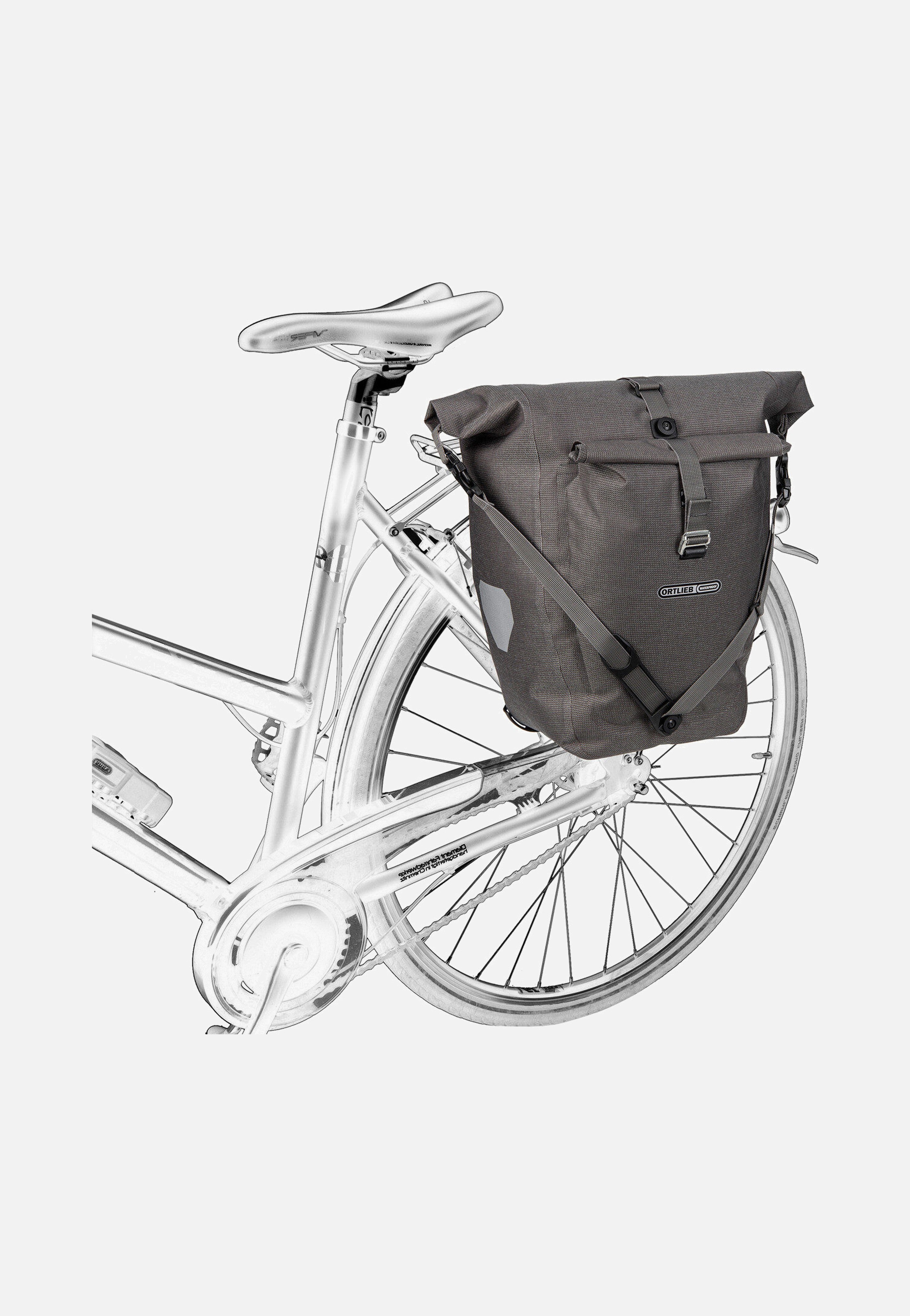 ORTLIEB Back-Roller Plus Urban Single QL2.2 Pepper - Bike Bag | Sakoi