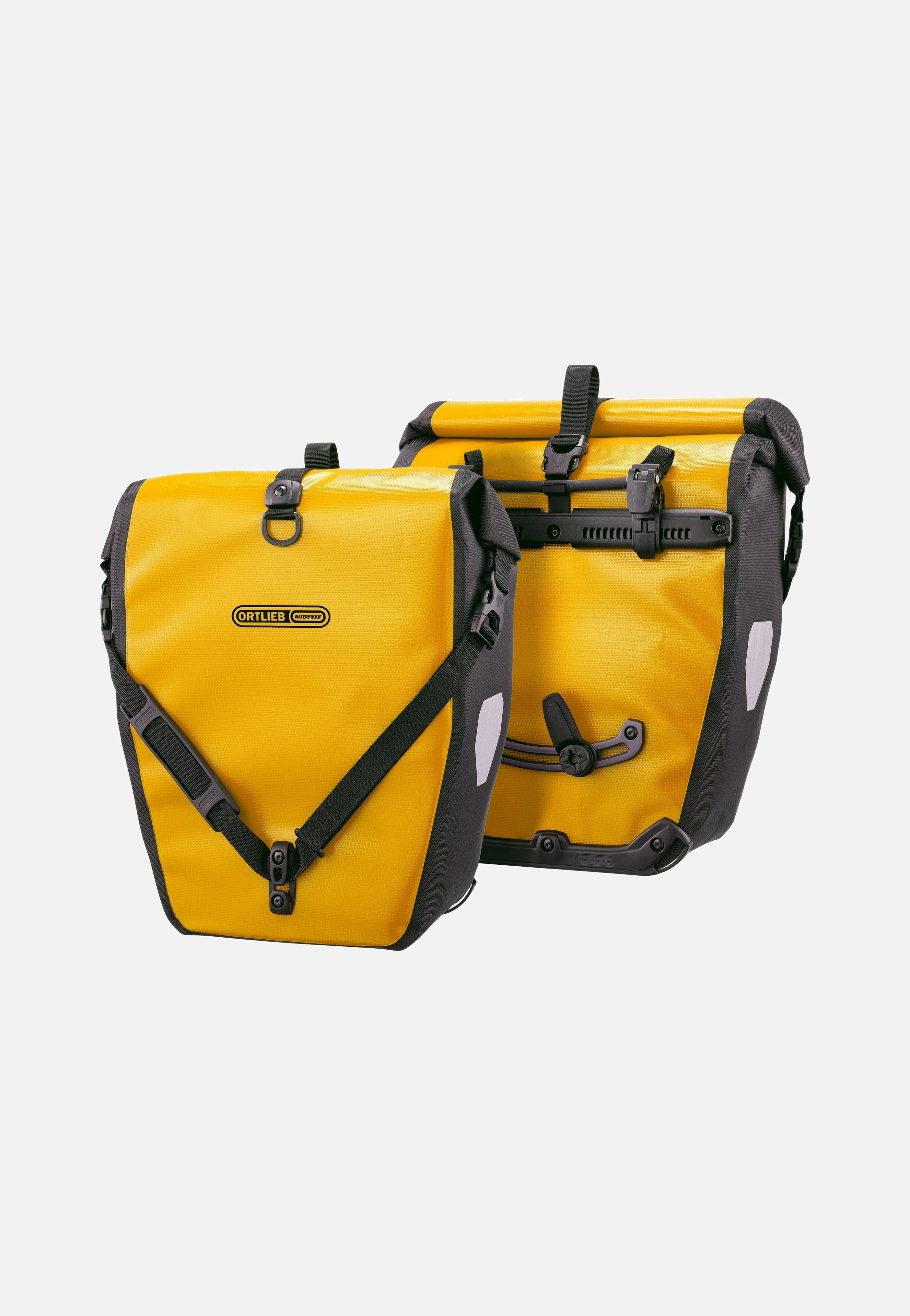 ORTLIEB Back-Roller Sonnengelb Schwarz 2er Set - Bike Bag | Sakoi