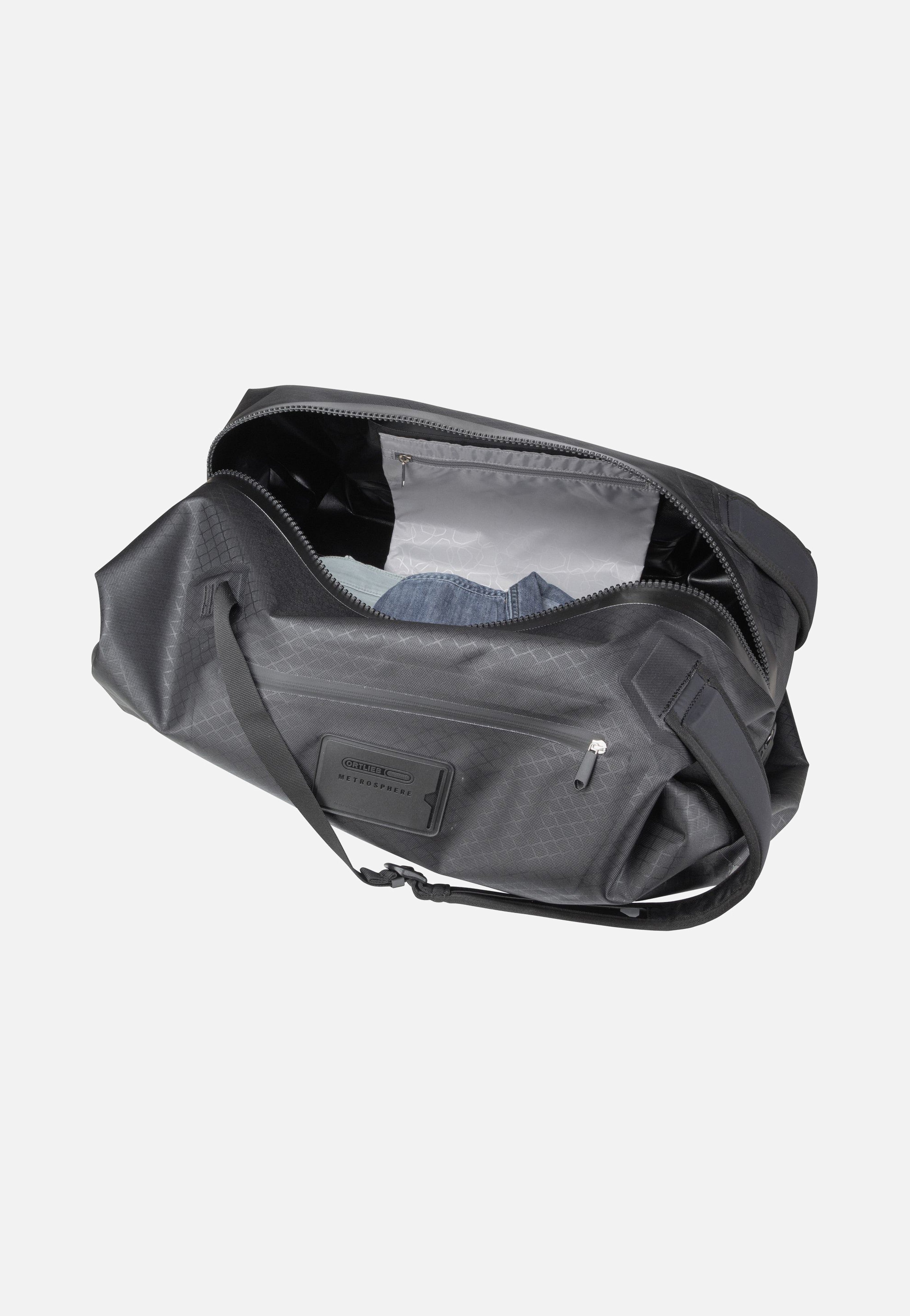 ORTLIEB - Duffle Metrosphere 60L Black Embossed - Dufflebag | Neutral-Image