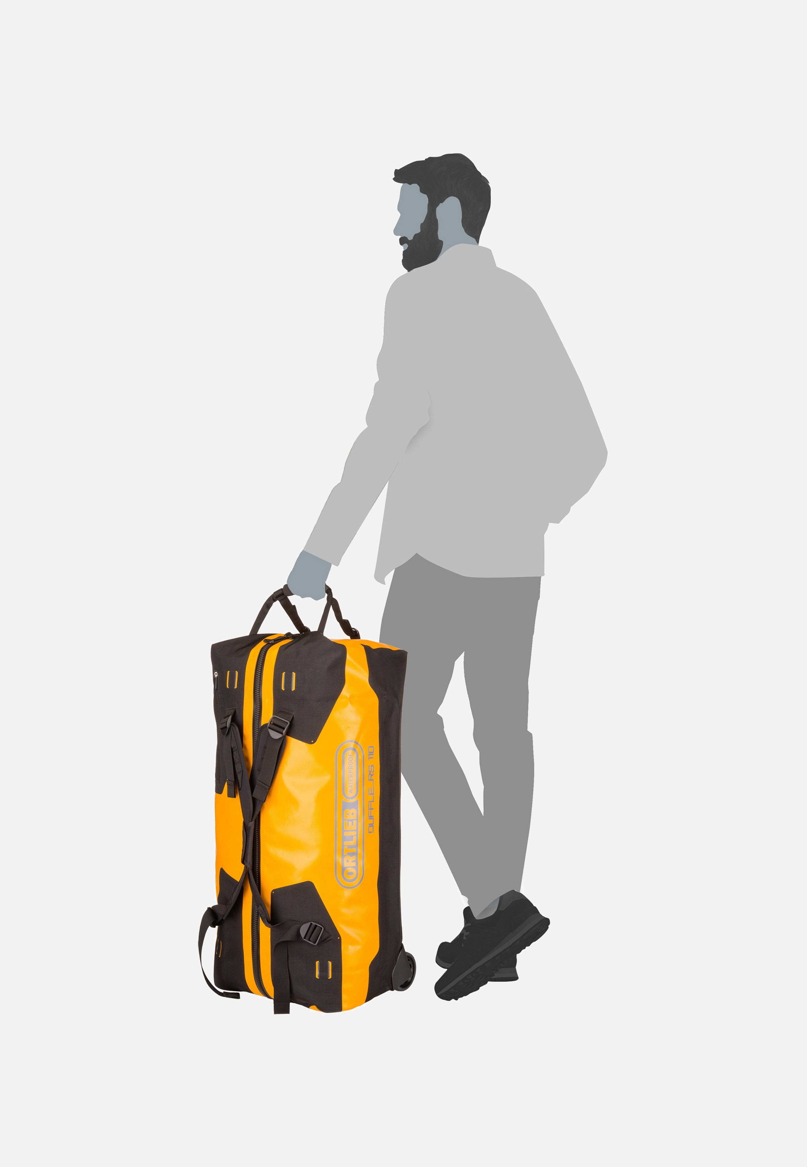 ORTLIEB - Duffle RS 110L Sonnengelb Schwarz - Travel Bag | Neutral-Image