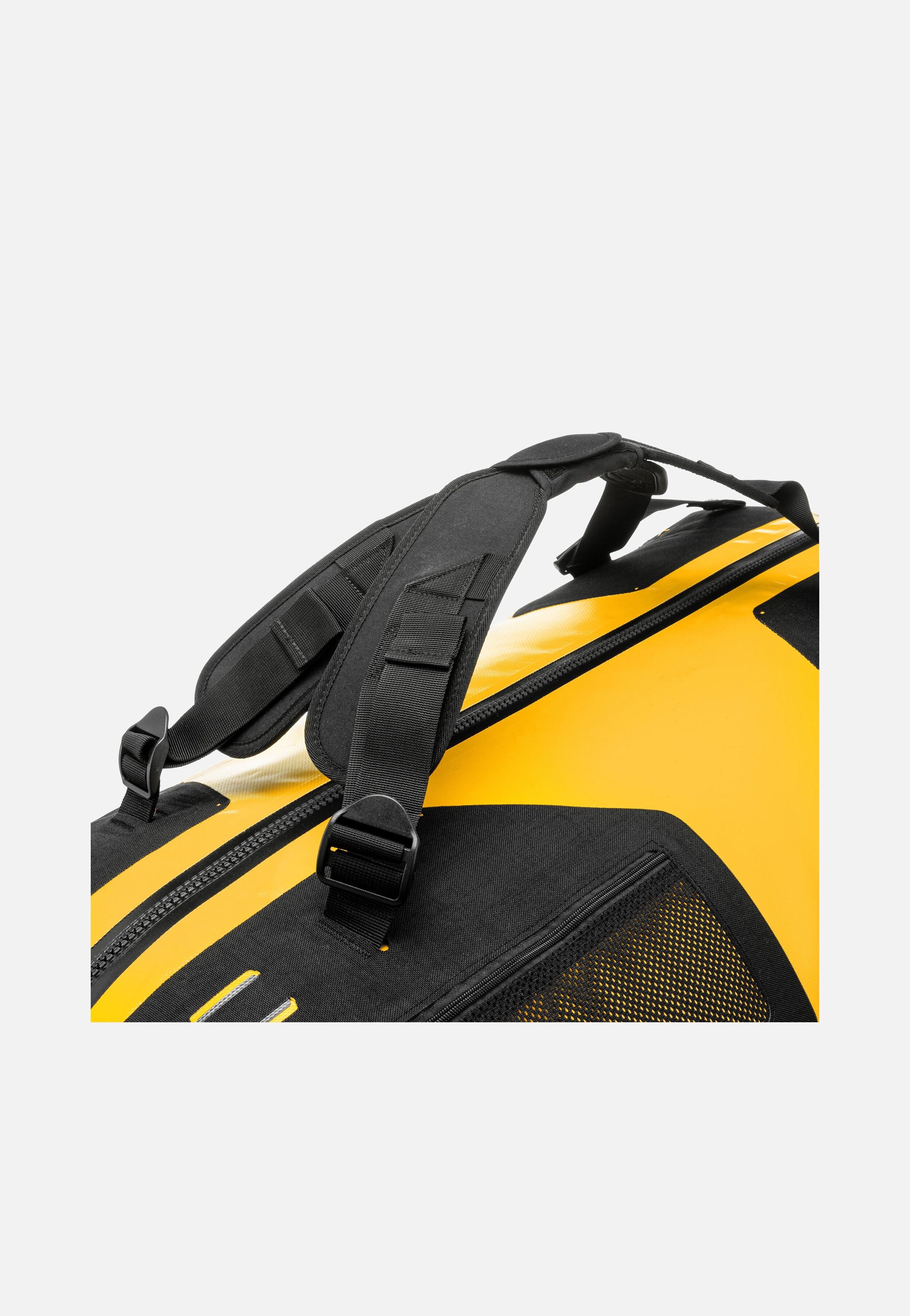 ORTLIEB Duffle RS 85L Sonnengelb Schwarz - Travel Bag | Sakoi