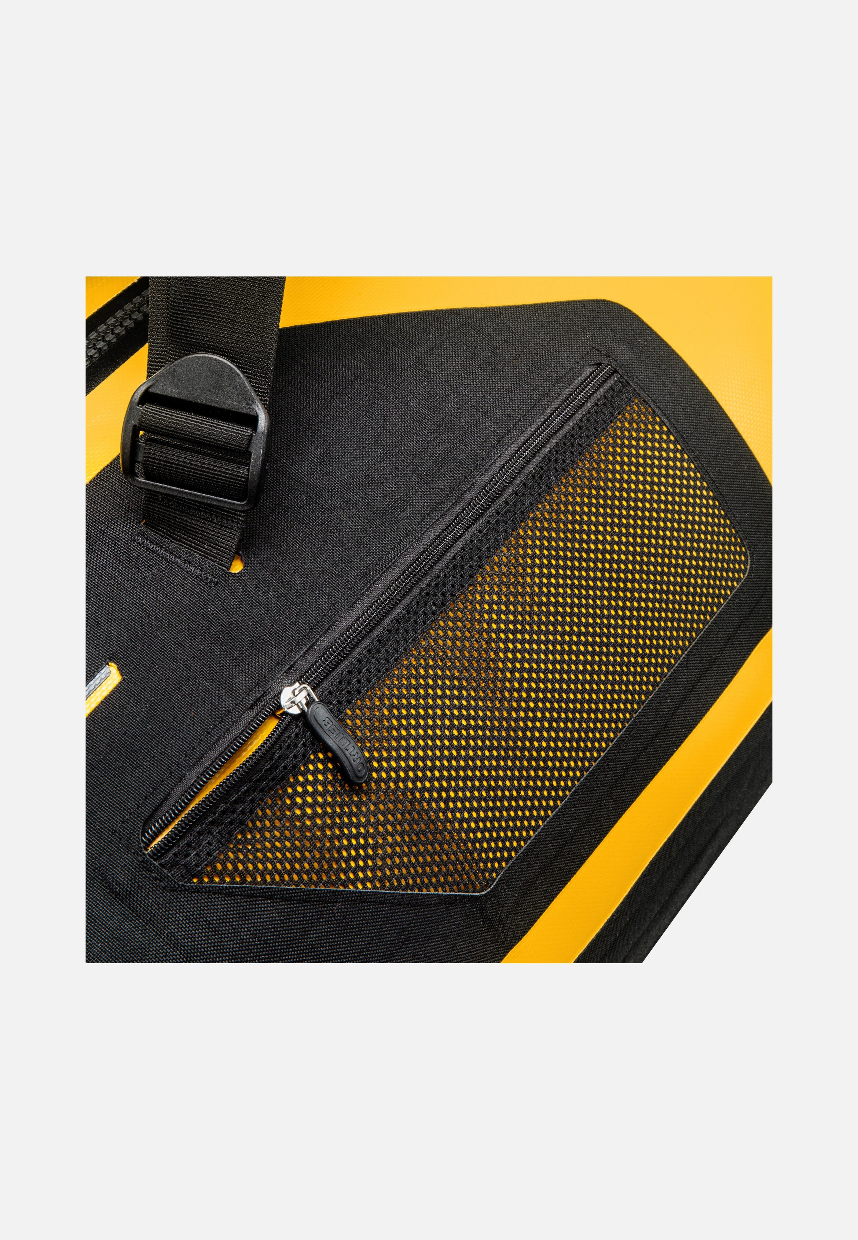 ORTLIEB Duffle RS 85L Sonnengelb Schwarz - Travel Bag | Sakoi