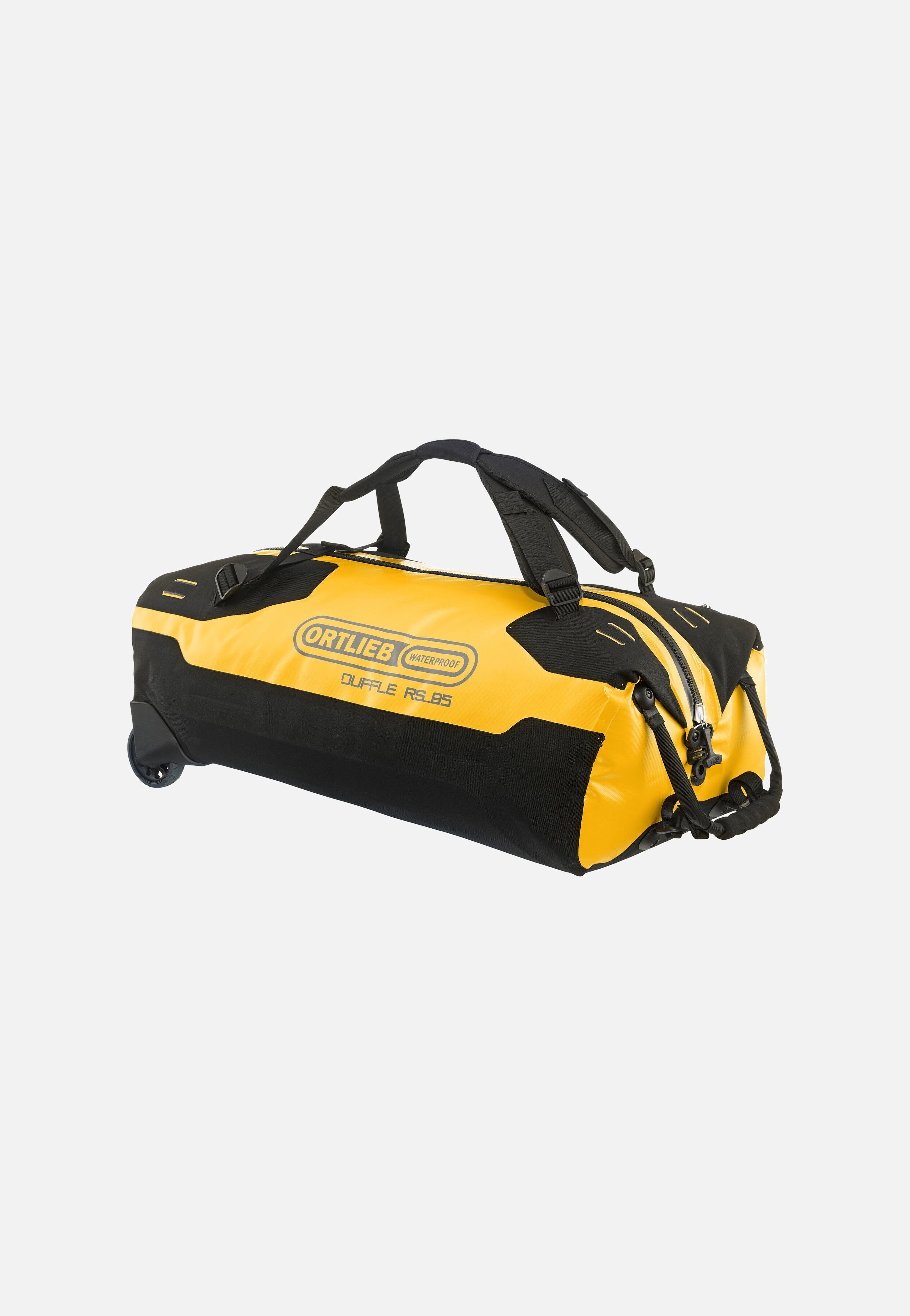 ORTLIEB Duffle RS 85L Sonnengelb Schwarz - Travel Bag | Sakoi
