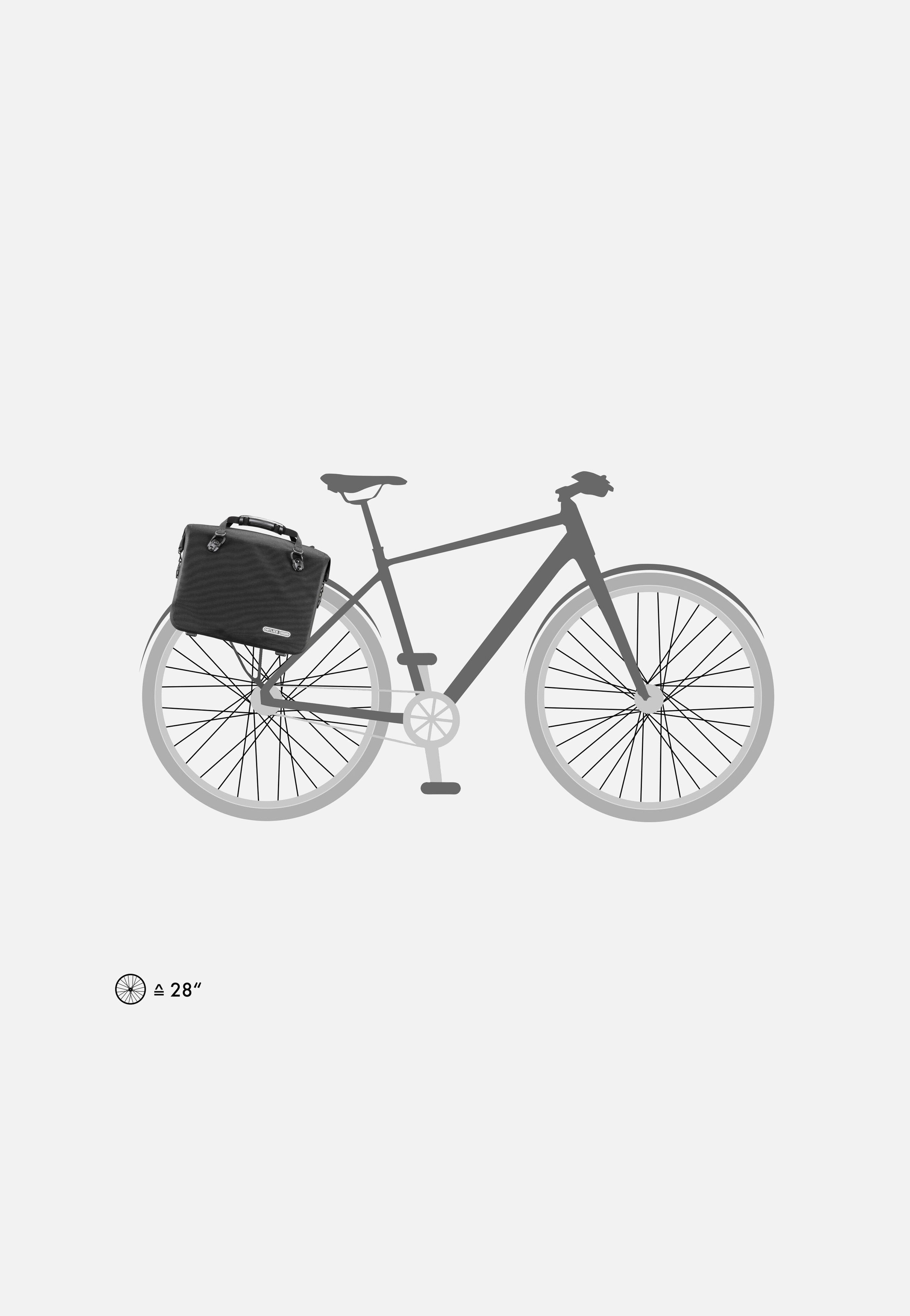 ORTLIEB - Office-Bag 21 QL3.1 Schwarz - Bike Bag | Neutral-Image