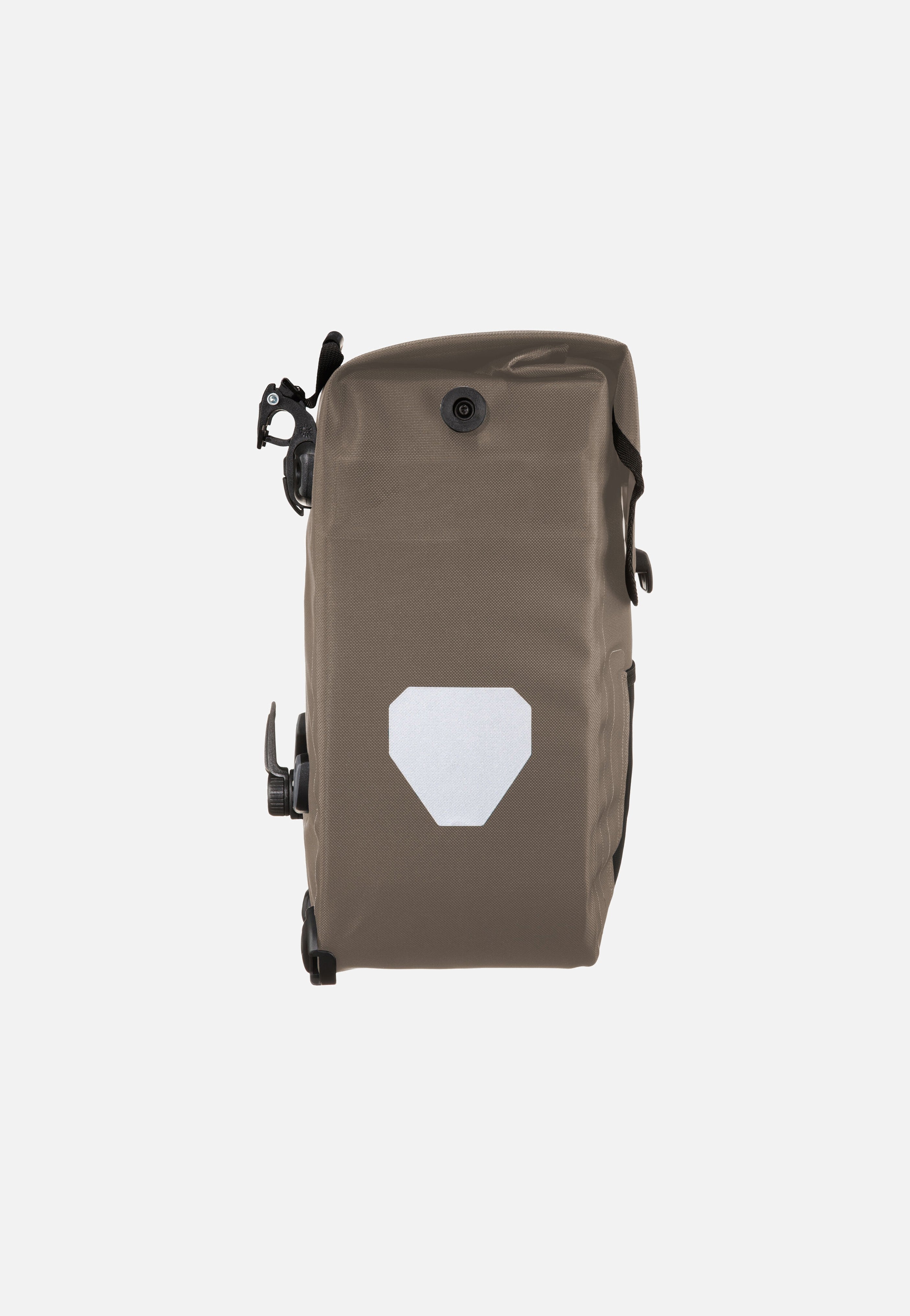 ORTLIEB - Pedal-Mate Single QL2.1 Dark Sand - Bike Bag | Neutral-Image