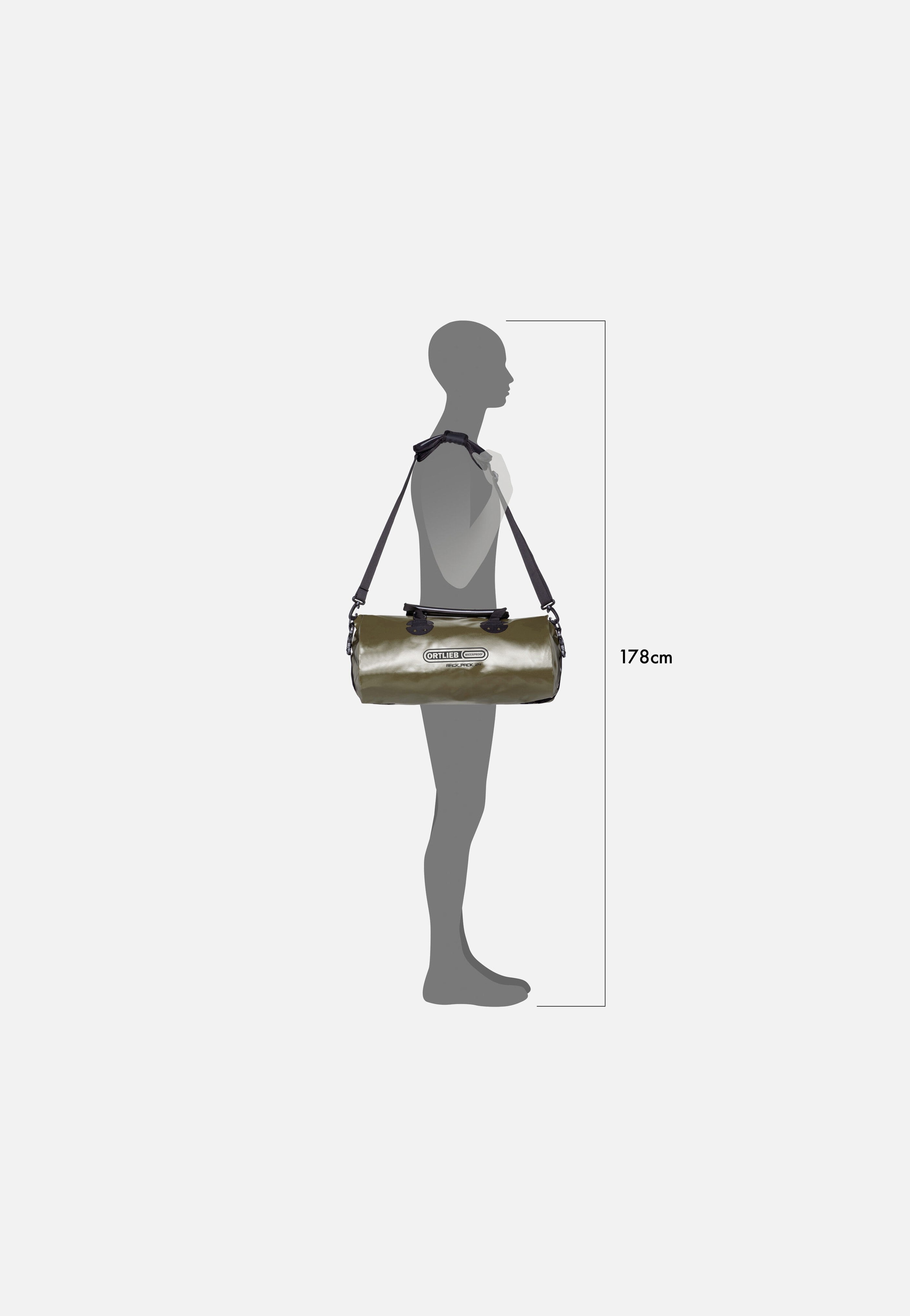 ORTLIEB Rack-Pack 24L Olive - Dufflebag | Sakoi