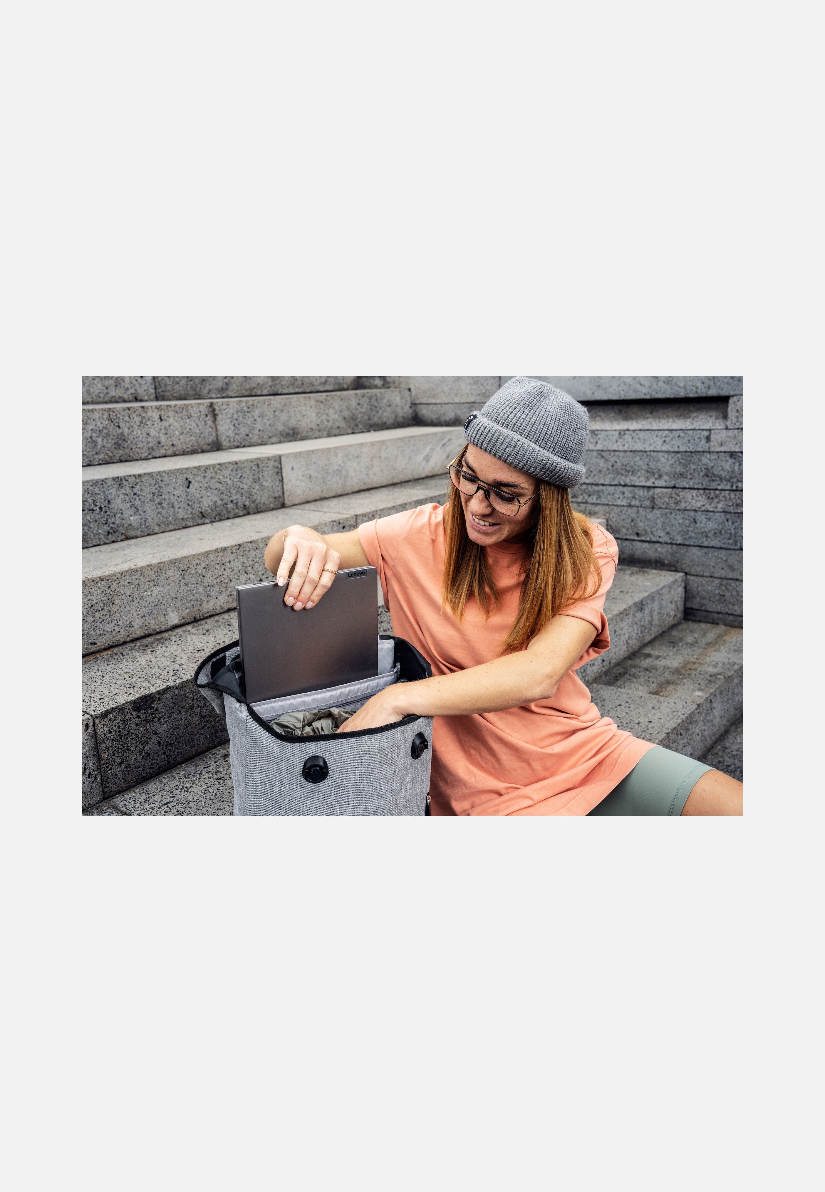 ORTLIEB - Soulo Cement - Backpack | Neutral-Image