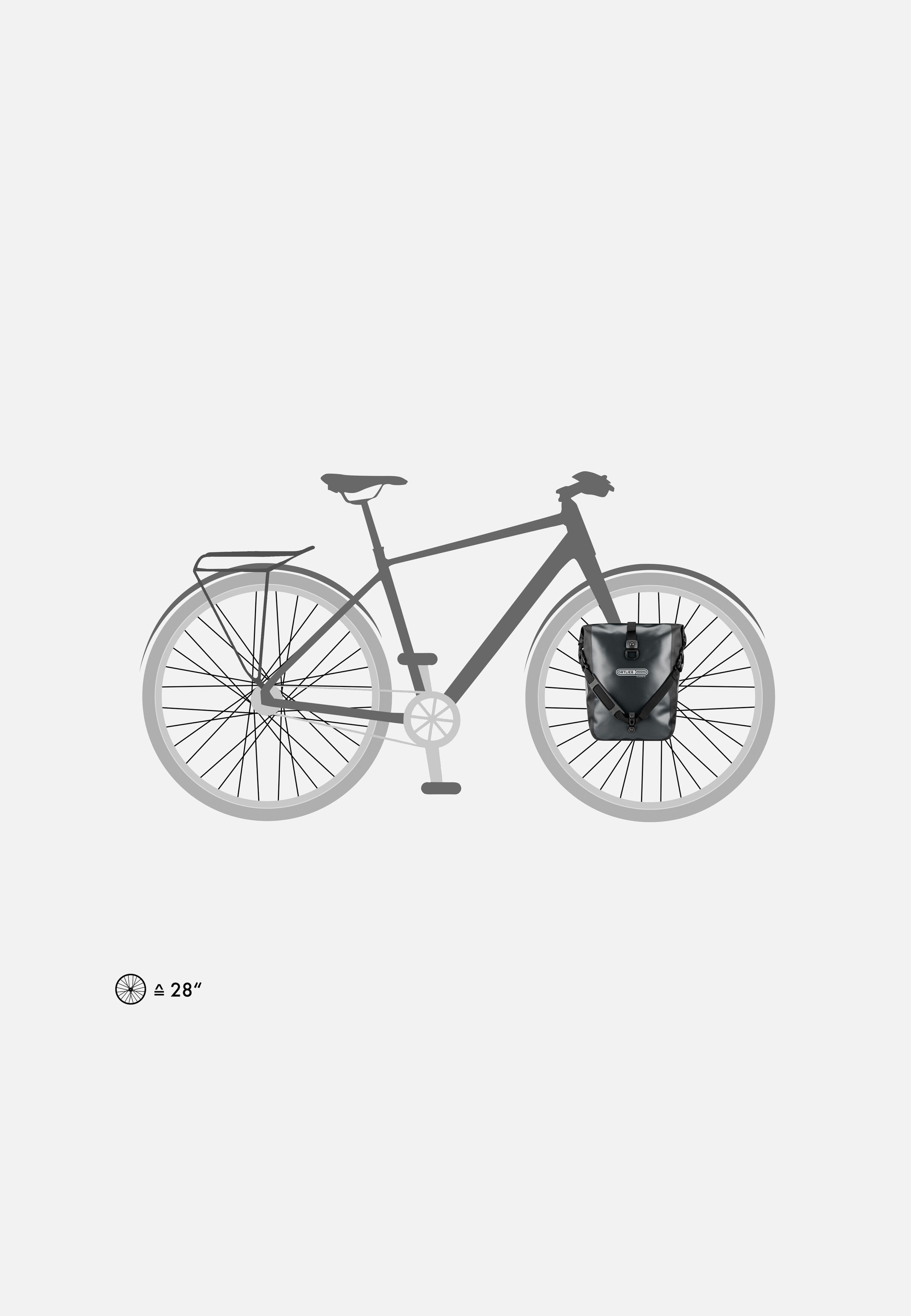 ORTLIEB - Sport-Roller Asphalt Schwarz - Bike Bag | Neutral-Image