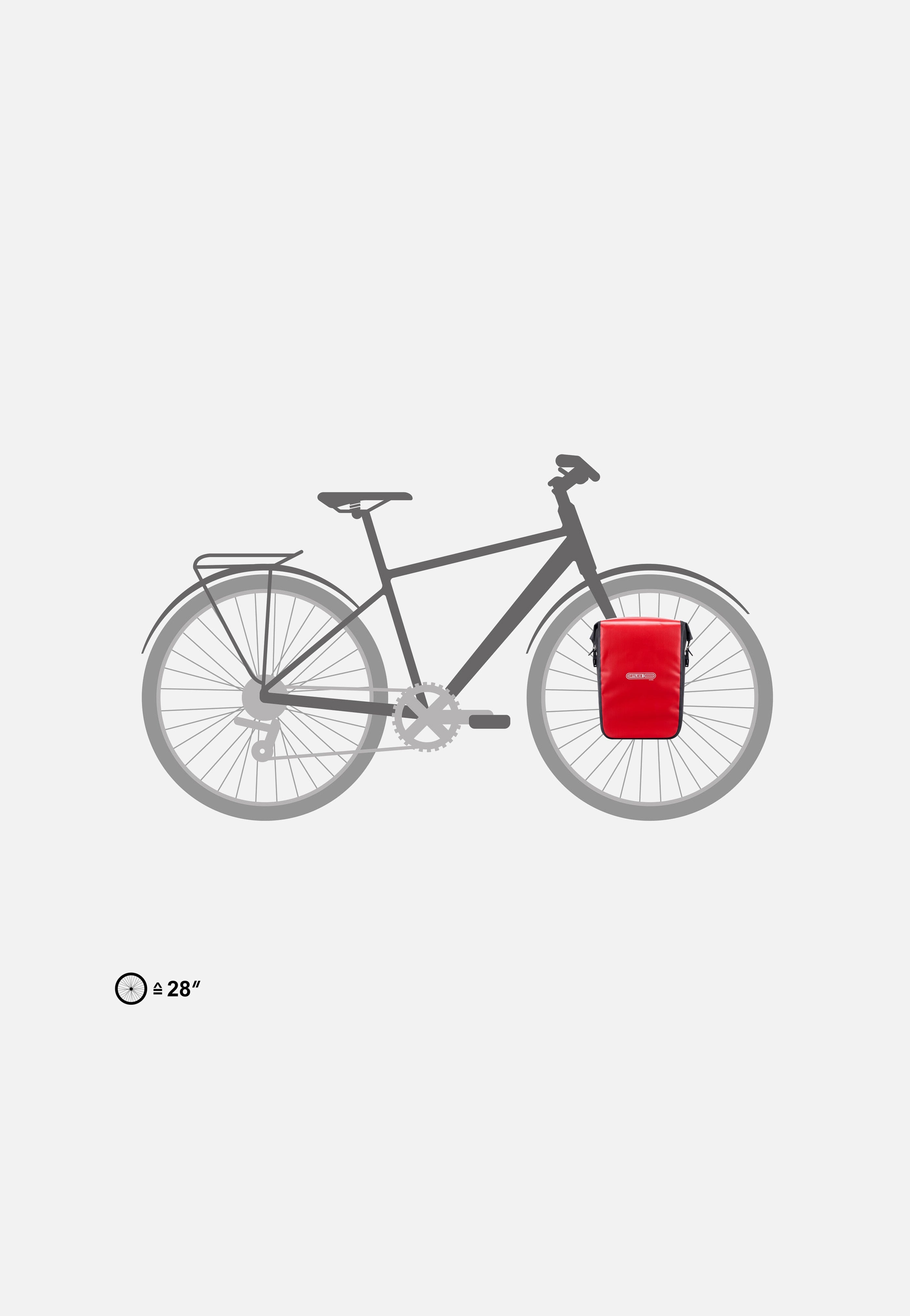 ORTLIEB - Sport-Roller Core Rot Schwarz - Bike Bag | Neutral-Image