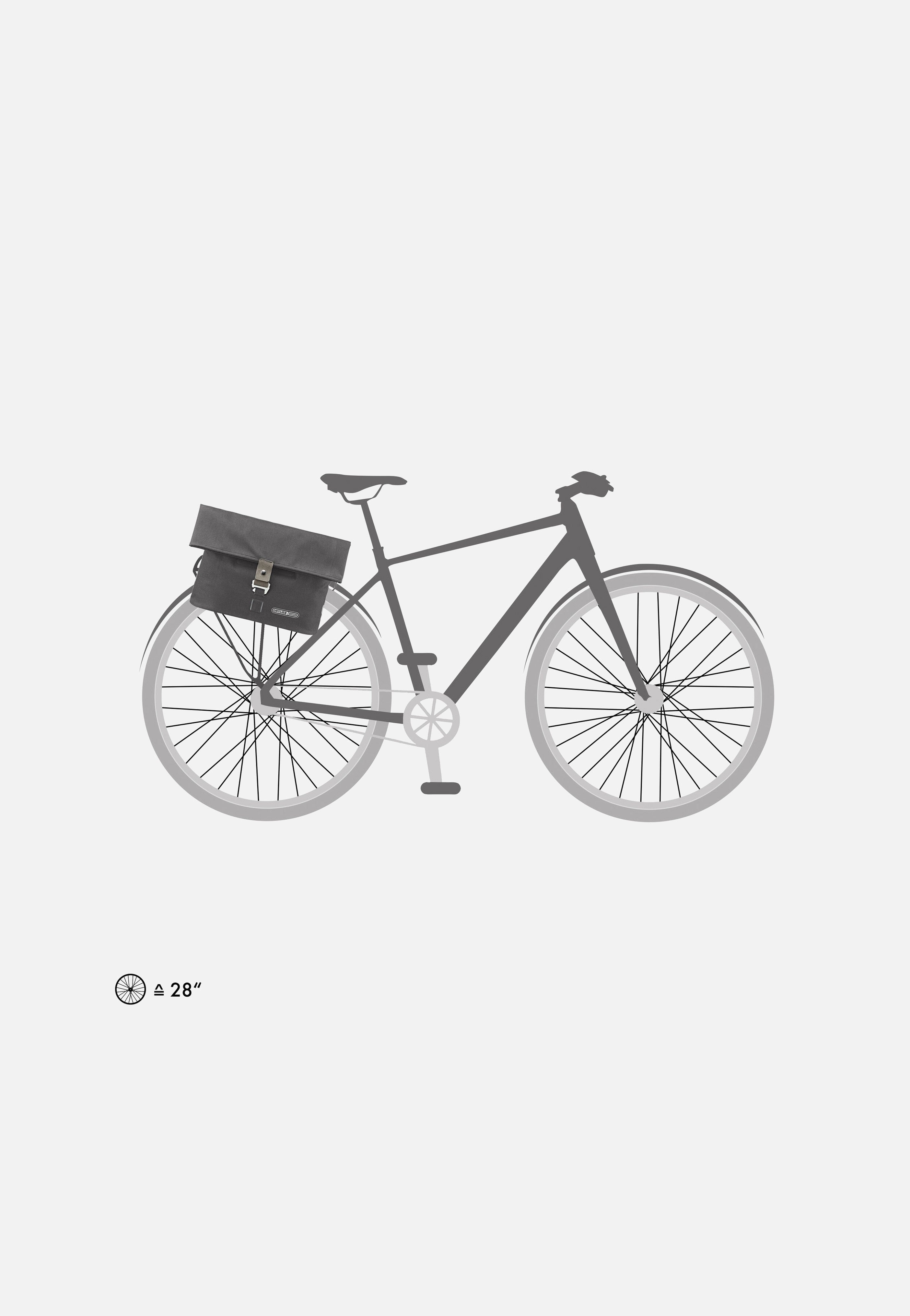 ORTLIEB - Twin-City Urban Pepper - Bike Bag | Neutral-Image