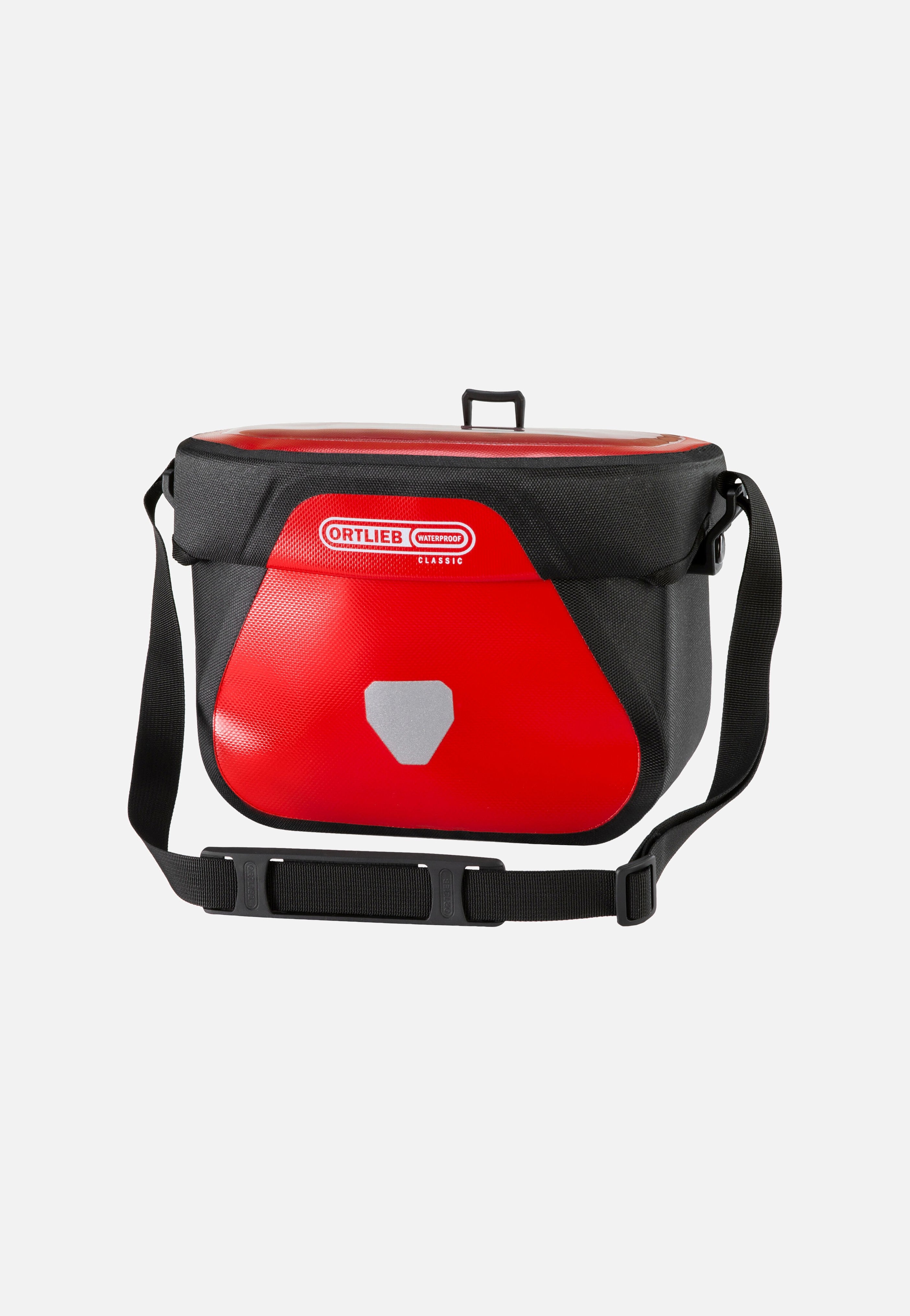 ORTLIEB - Ultimate 6,5L Rot Schwarz - Handlebar Bag | Neutral-Image