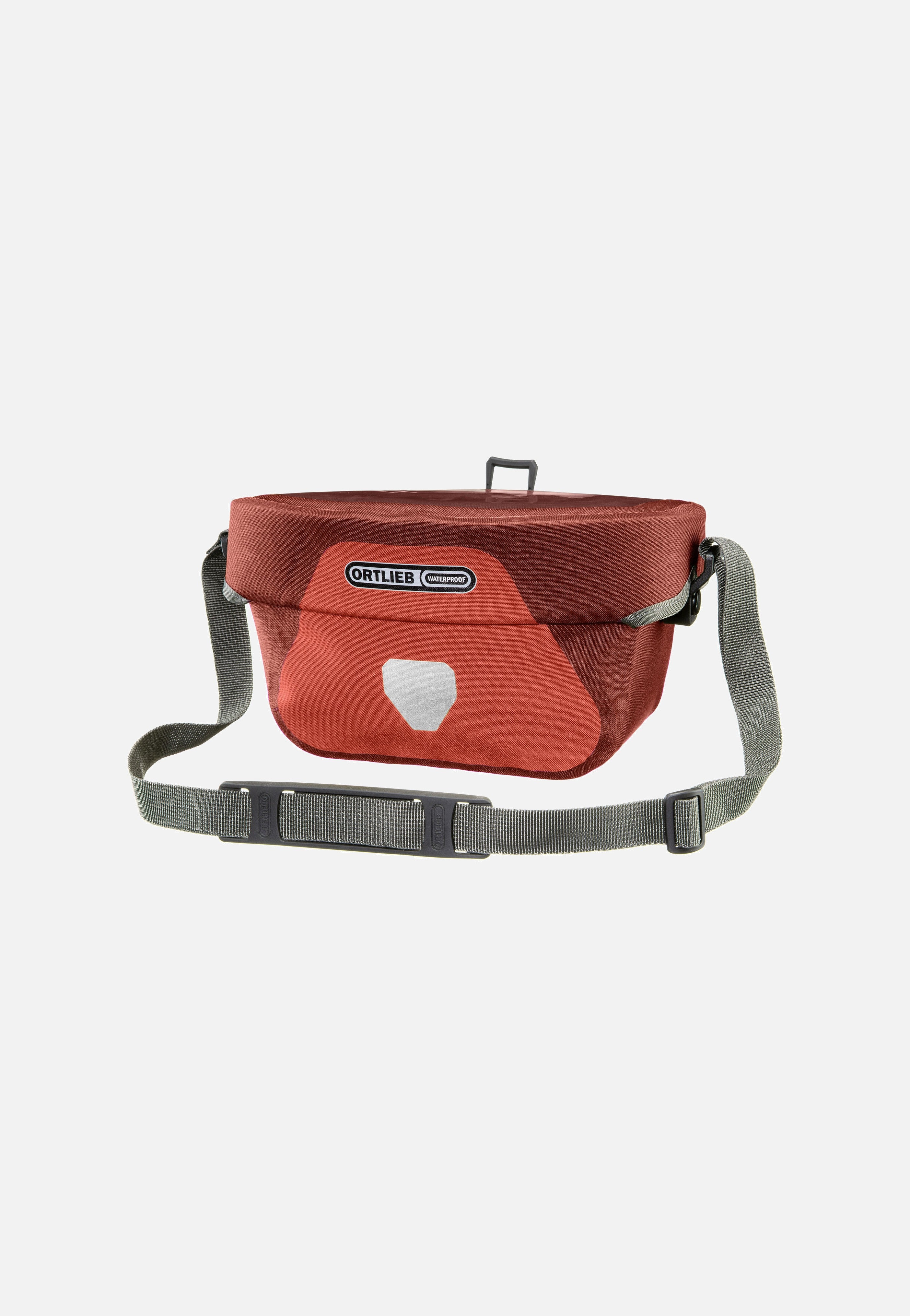 ORTLIEB - Ultimate Plus 5L Salsa-Dark Chili - Handlebar Bag | Neutral-Image