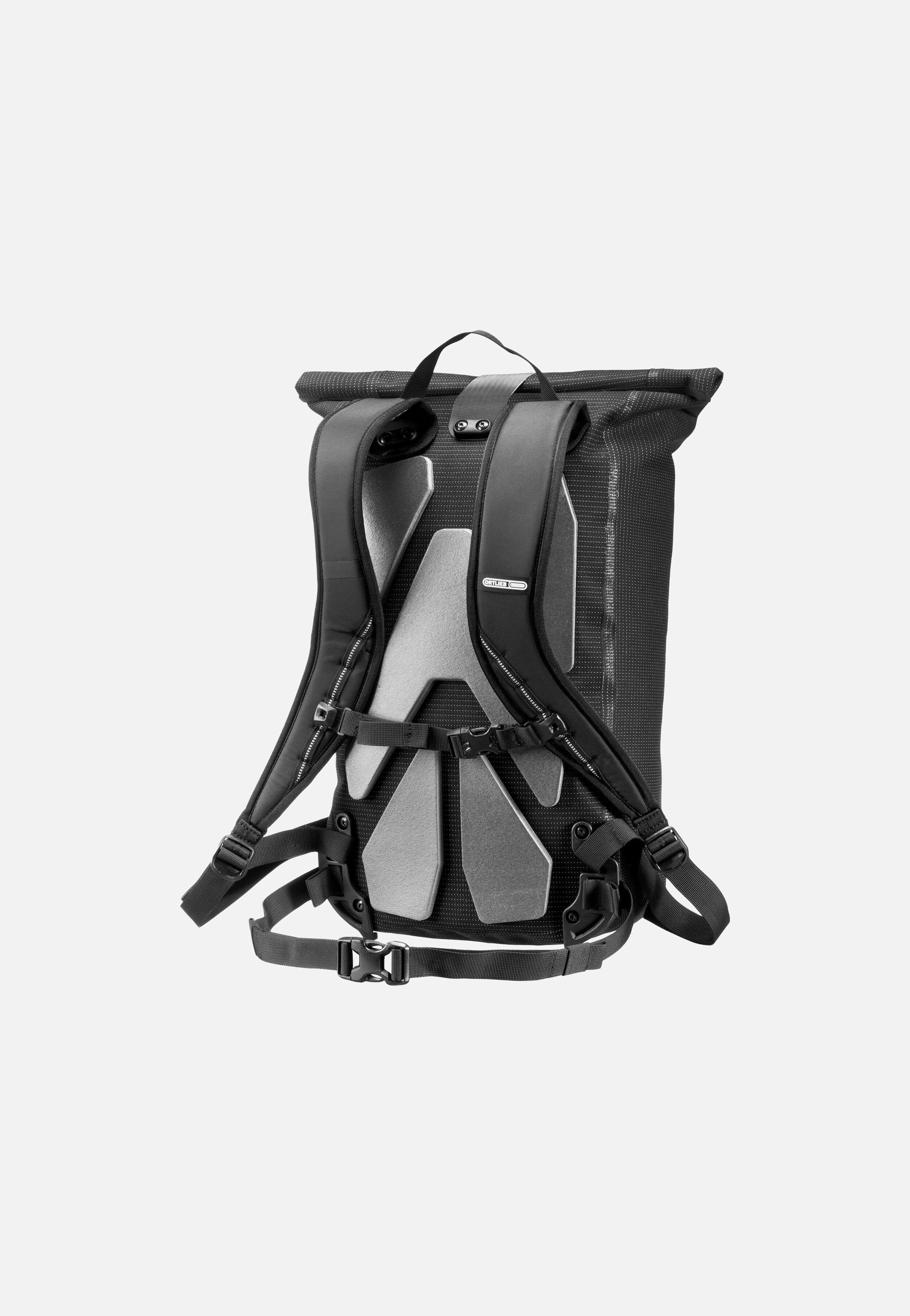 ORTLIEB - Velocity High Visibility Schwarz Reflex - Rolltop Backpack | Neutral-Image