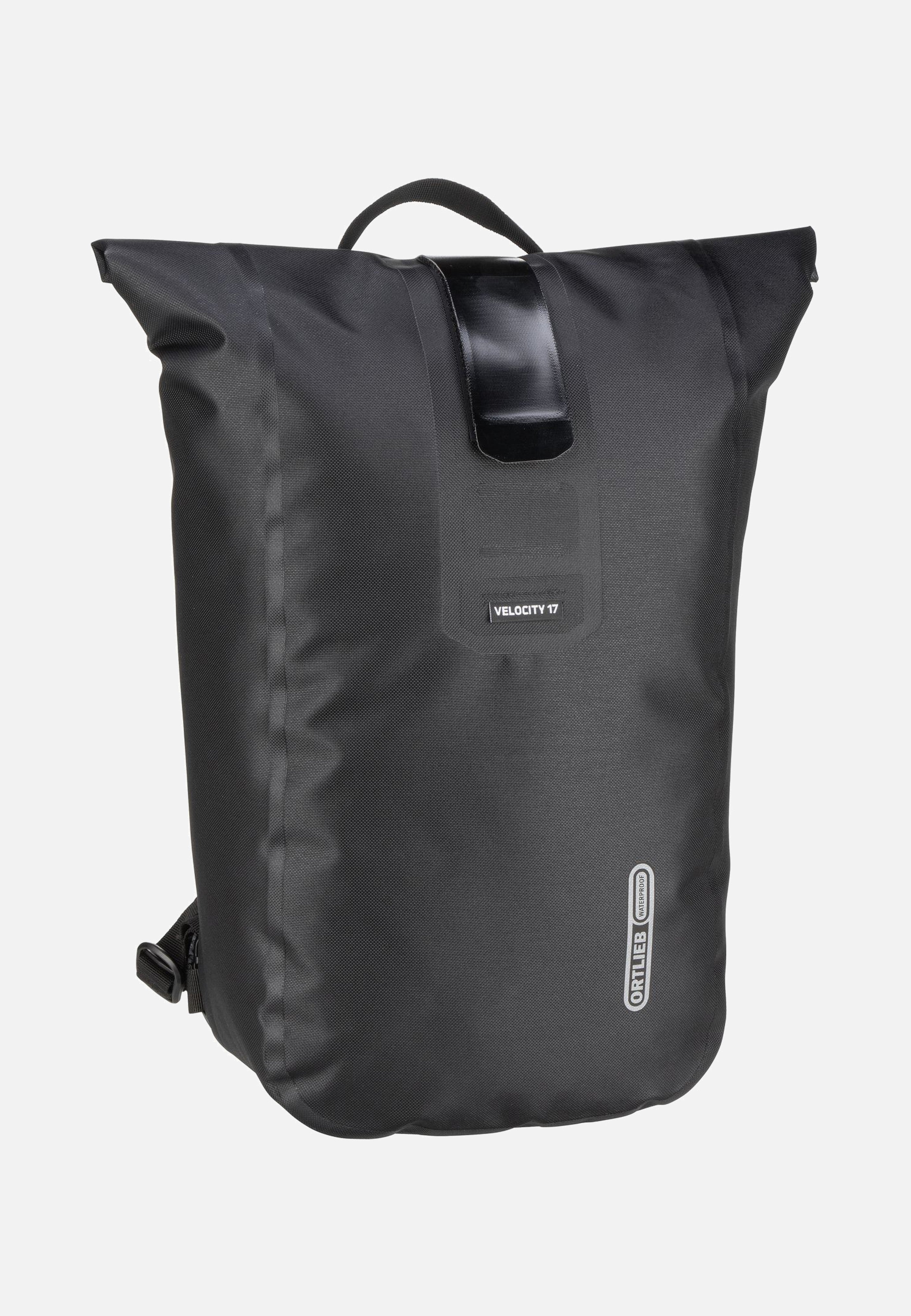 ORTLIEB Velocity PS 17L Schwarz - Rolltop Backpack | Sakoi