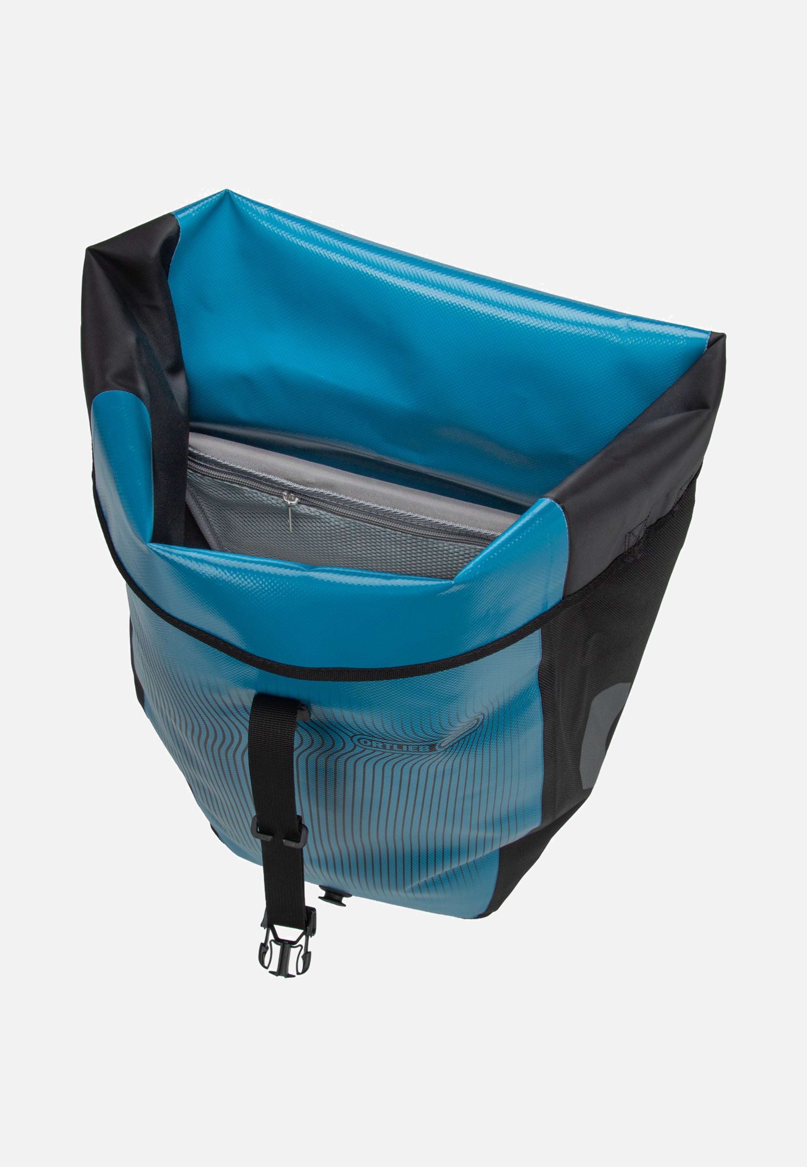 ORTLIEB - Back-Roller Design QL2.1 Wave Lines - Bike Bag | Neutral-Image