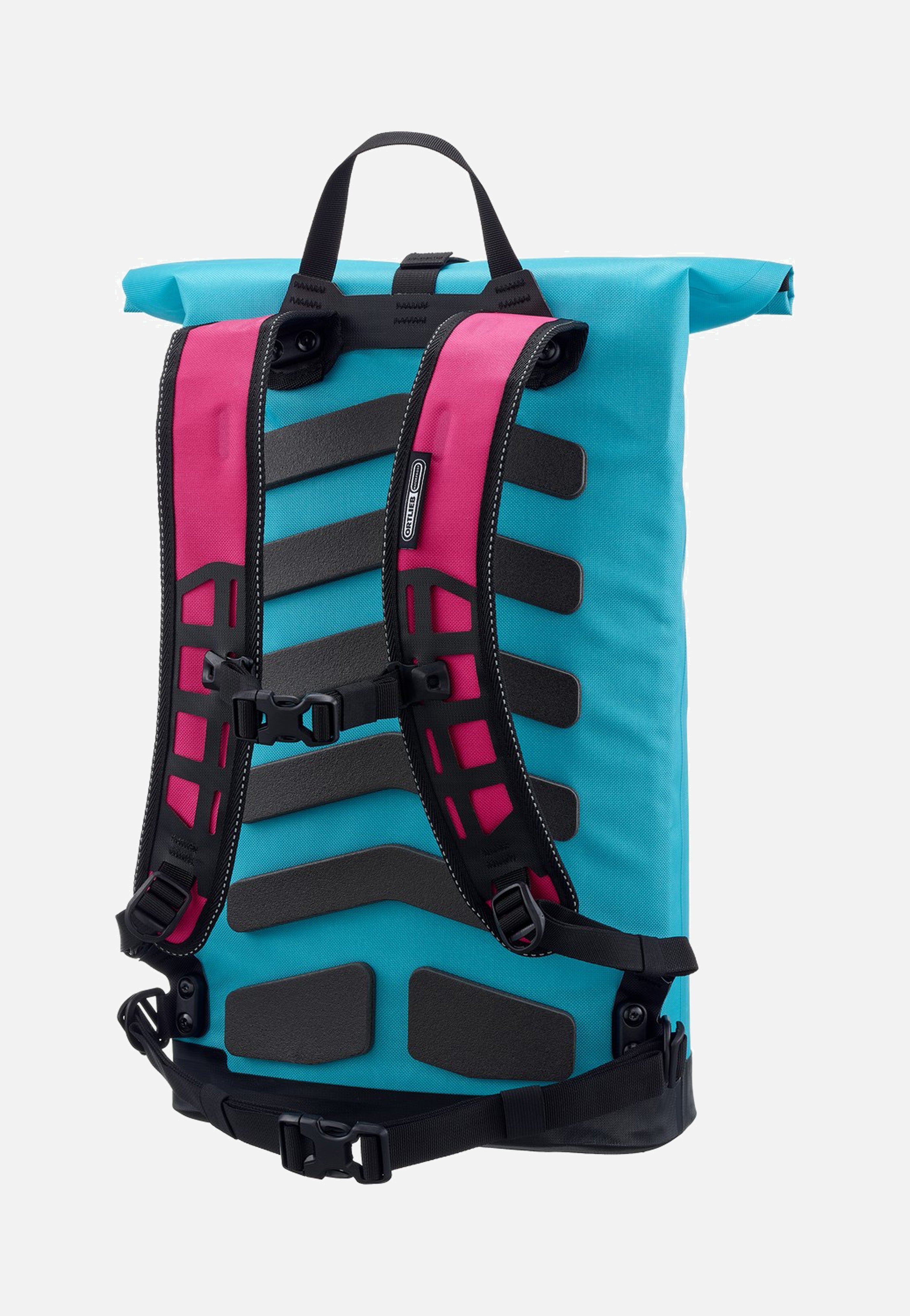 ORTLIEB - Commuter Daypack Cyber 21L Cyber Blue/Pink - Rolltop Backpack | Neutral-Image