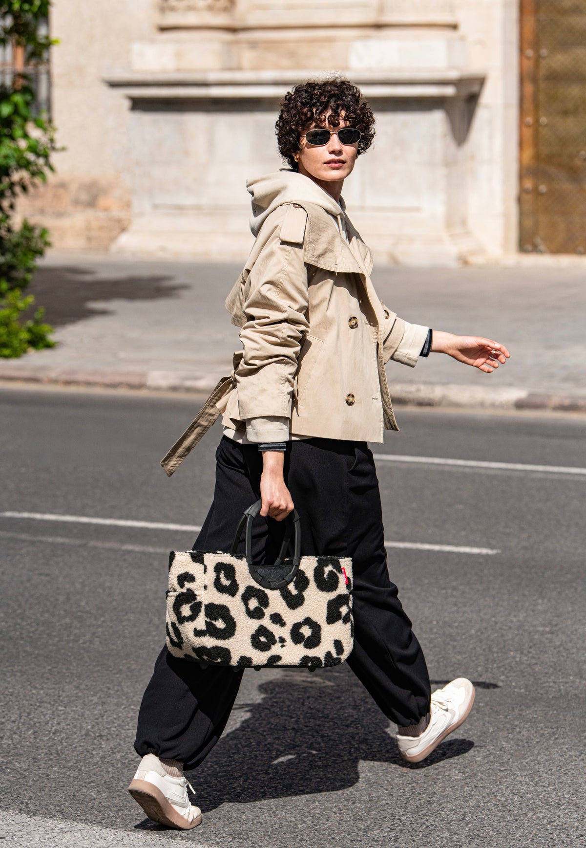 reisenthel Loopshopper M Teddy Leo Cream Carrello della spesa