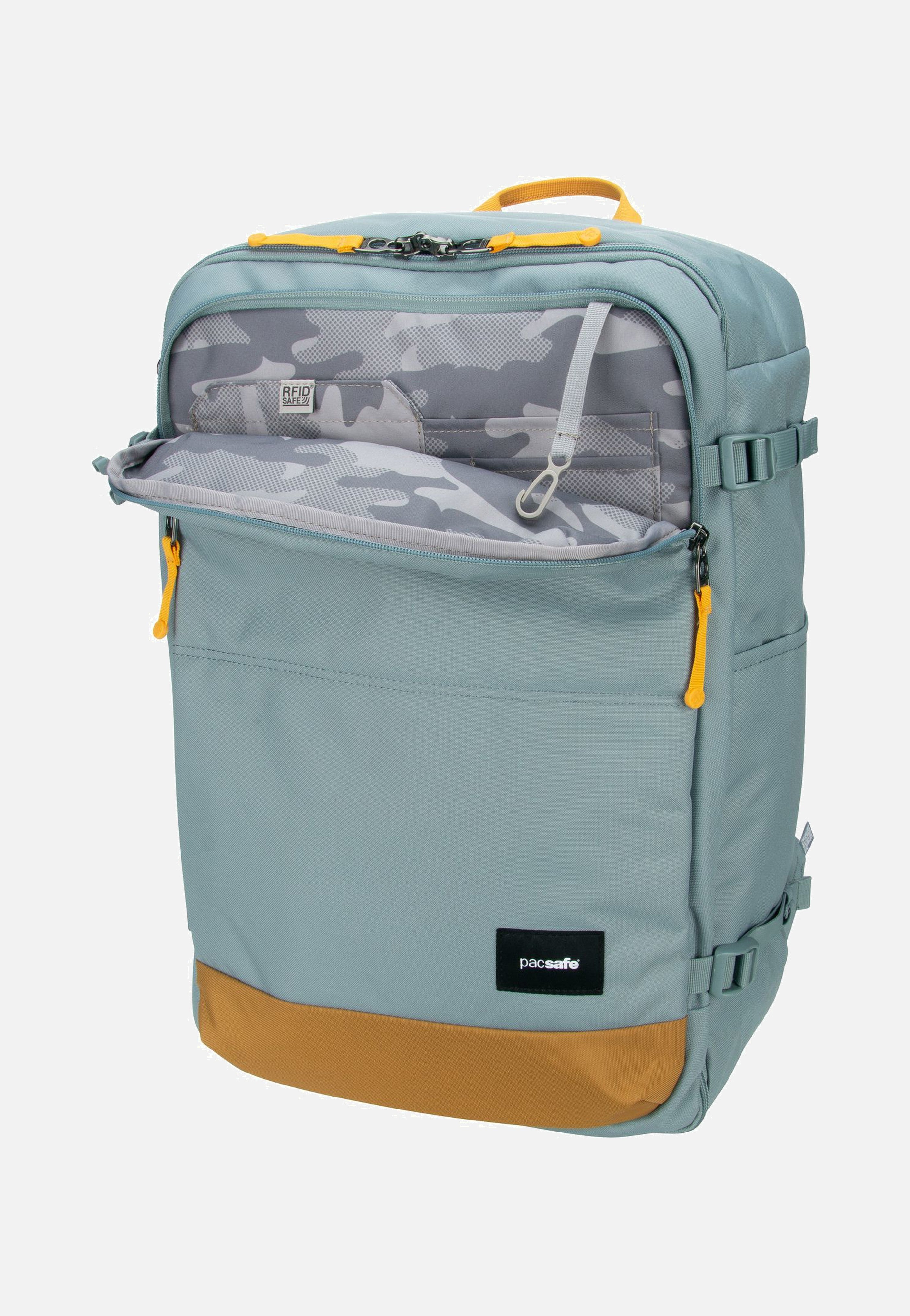 Pacsafe GO 34L Carry-On Fresh Mint - Travel Backpack | Sakoi