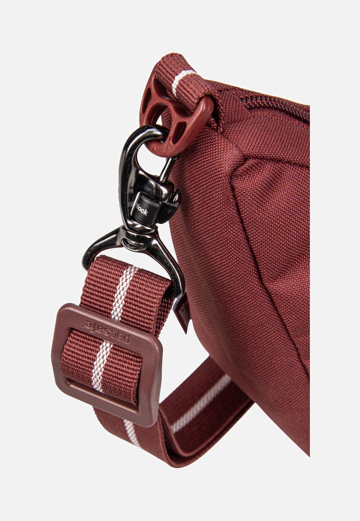 Pacsafe GO Lunar Garnet Red Crossbody Bag