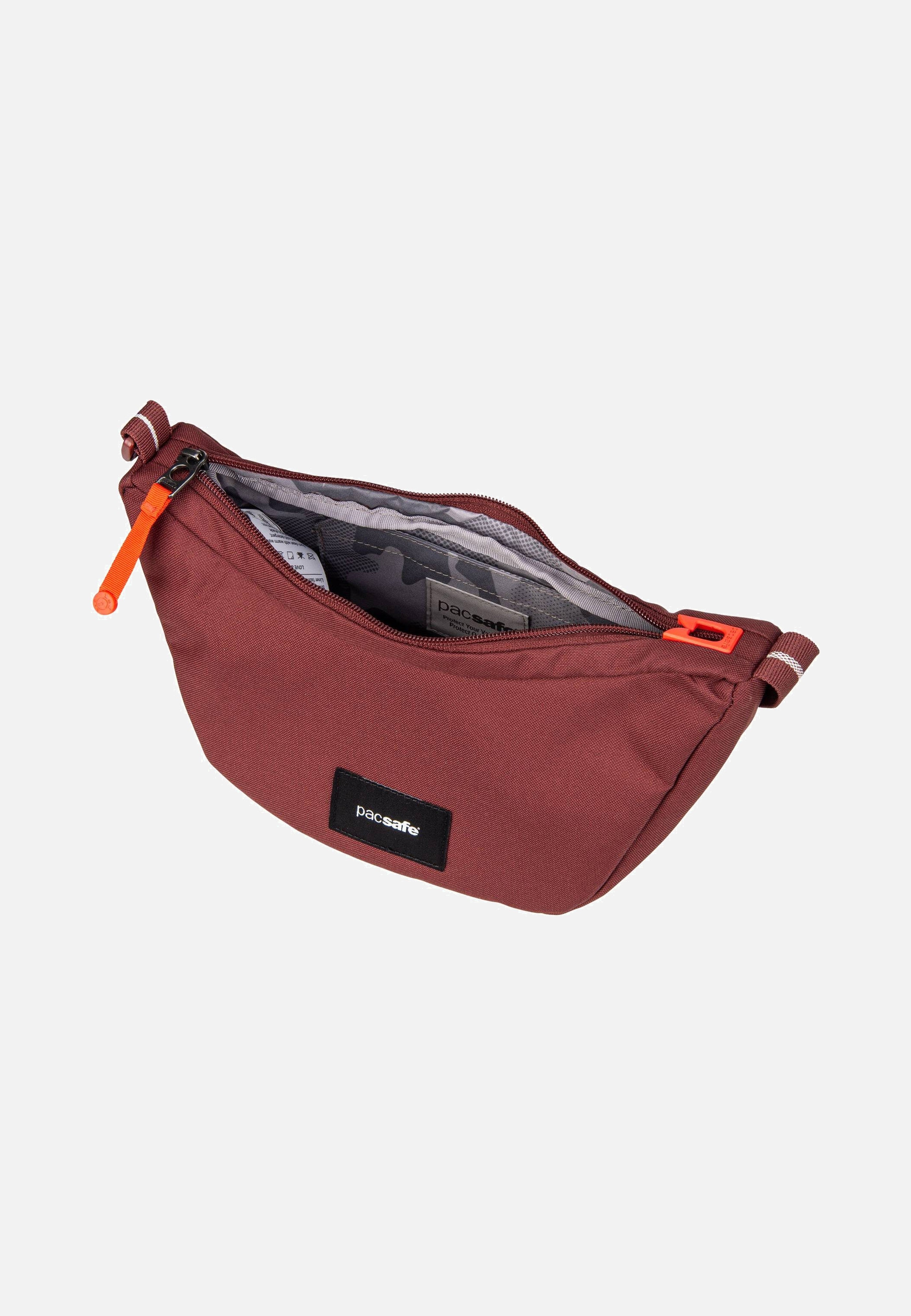 Pacsafe GO Lunar Garnet Red Crossbody Bag