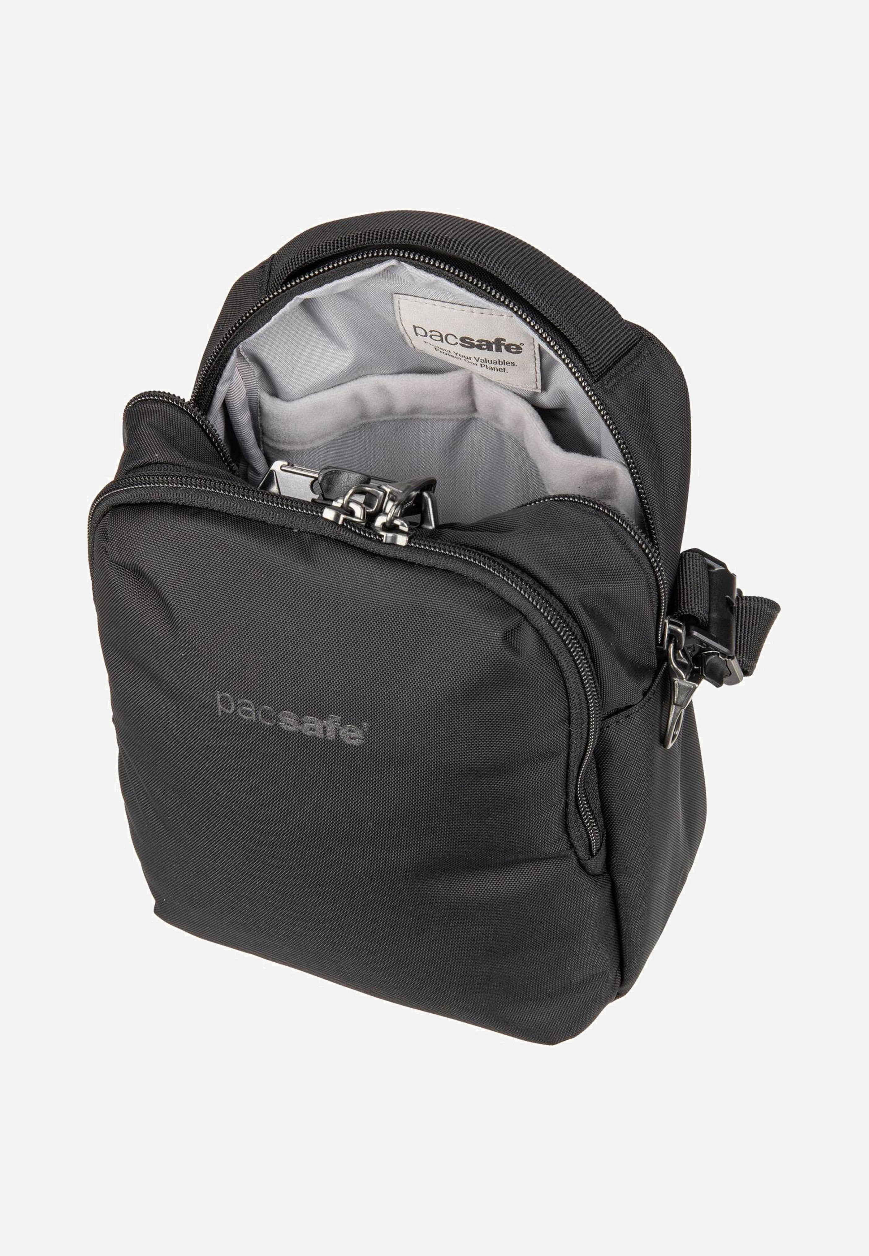 Pacsafe V Companion CB Jet Black - Crossbody Bag | Sakoi