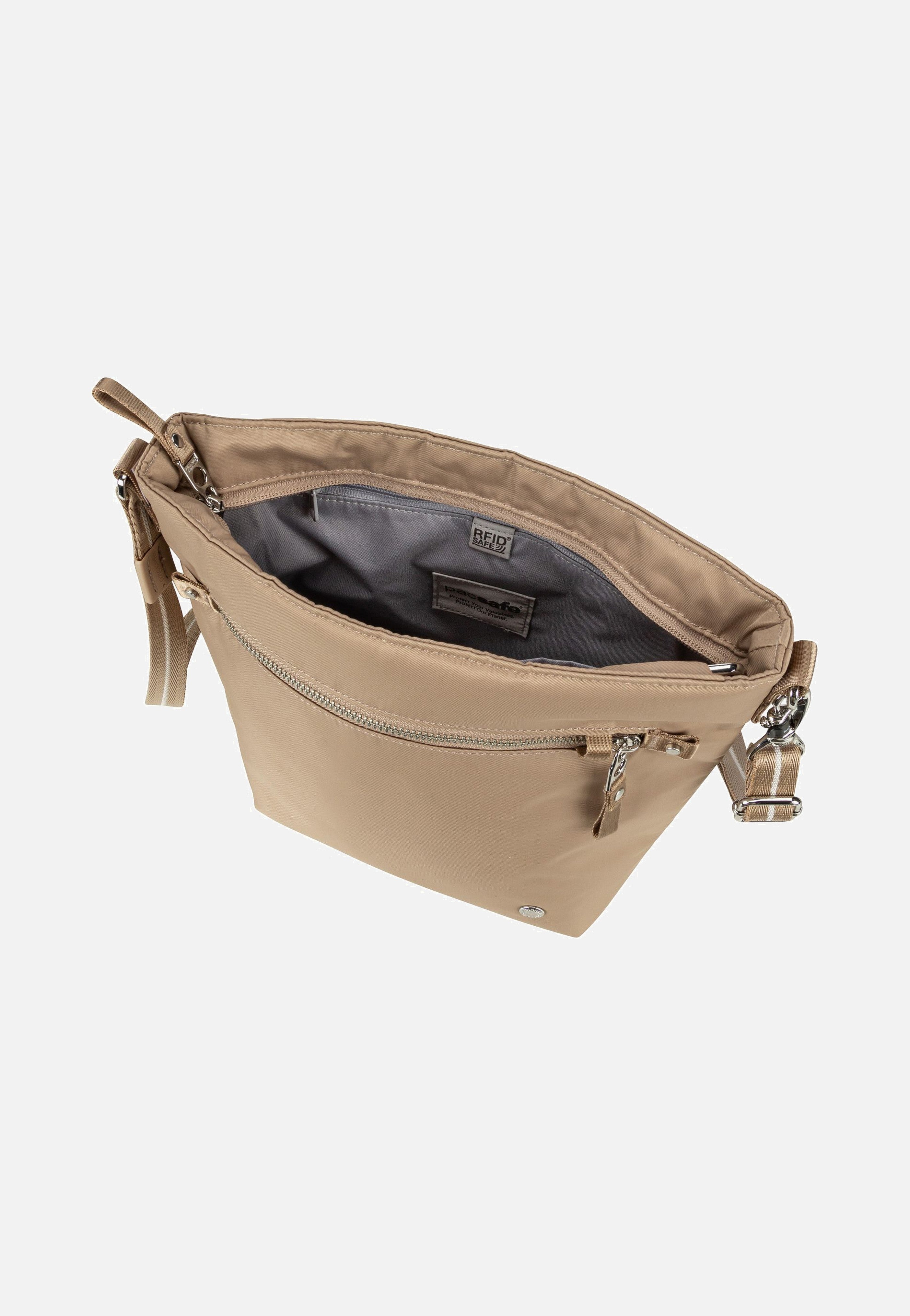 Pacsafe W 20462 Taupe Crossbody Bag