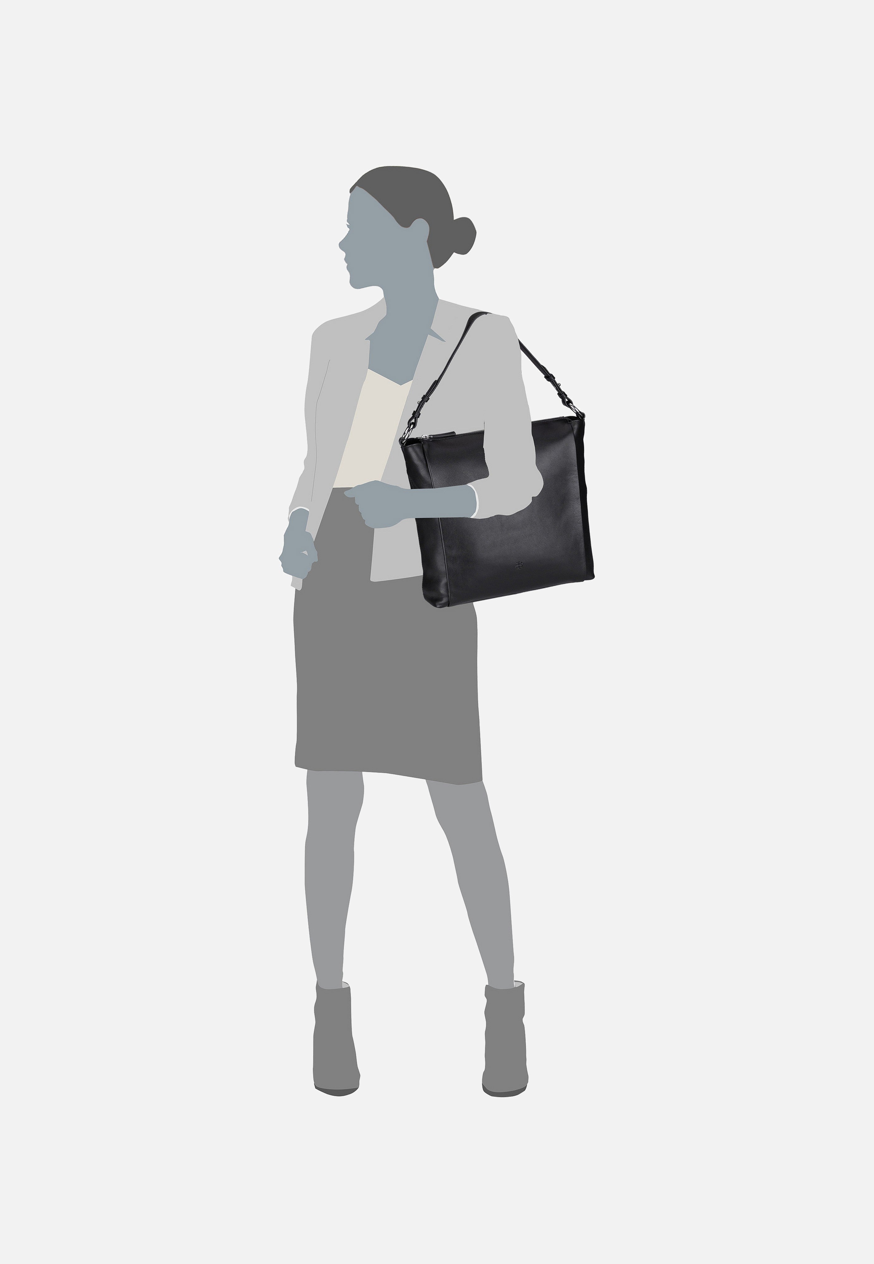 Picard - Bali 1201 Schwarz - Hobo Bag | Women-Image