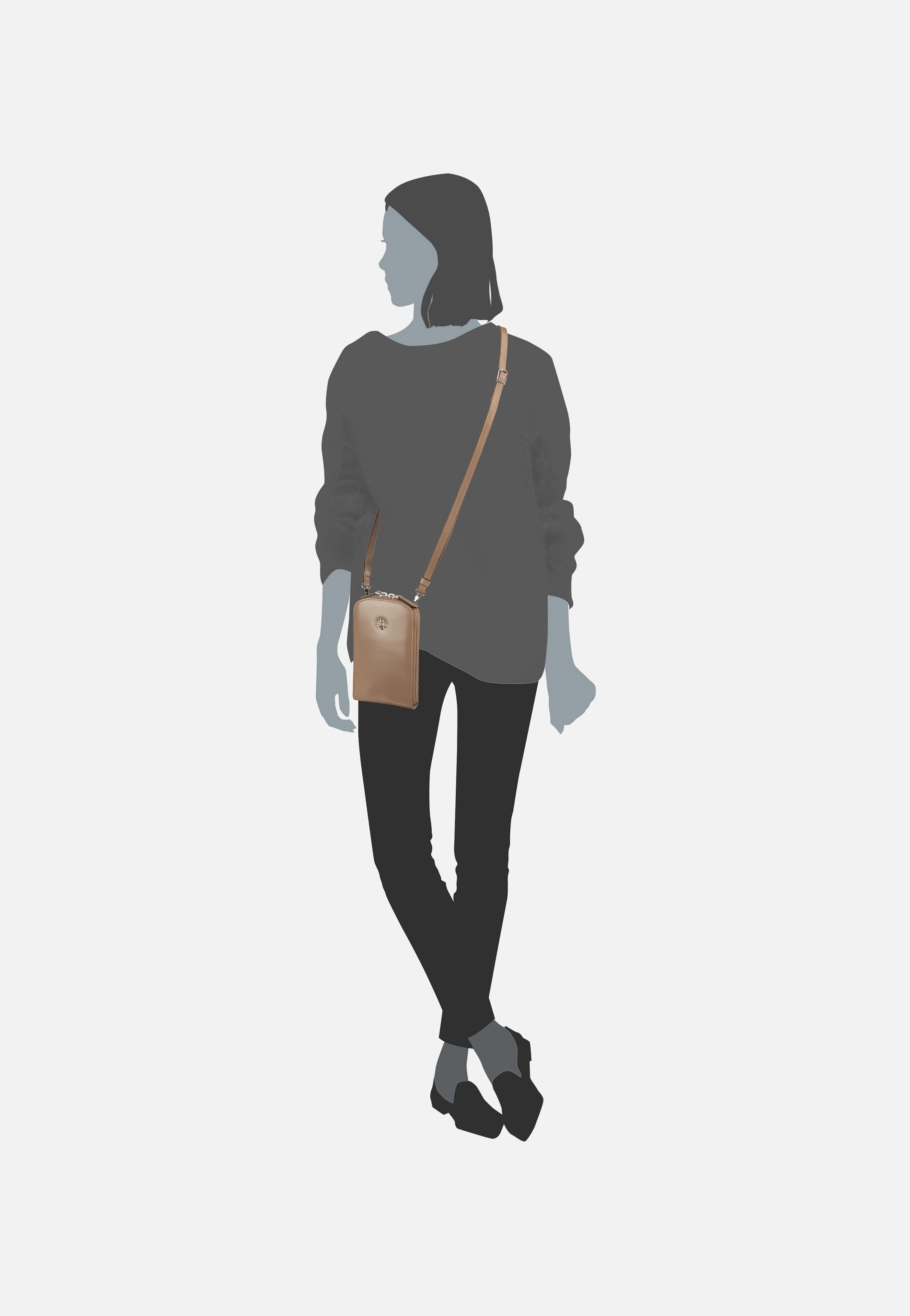 Picard - Black Tie 1 5526 Chai - Phone Pouches | Women-Image