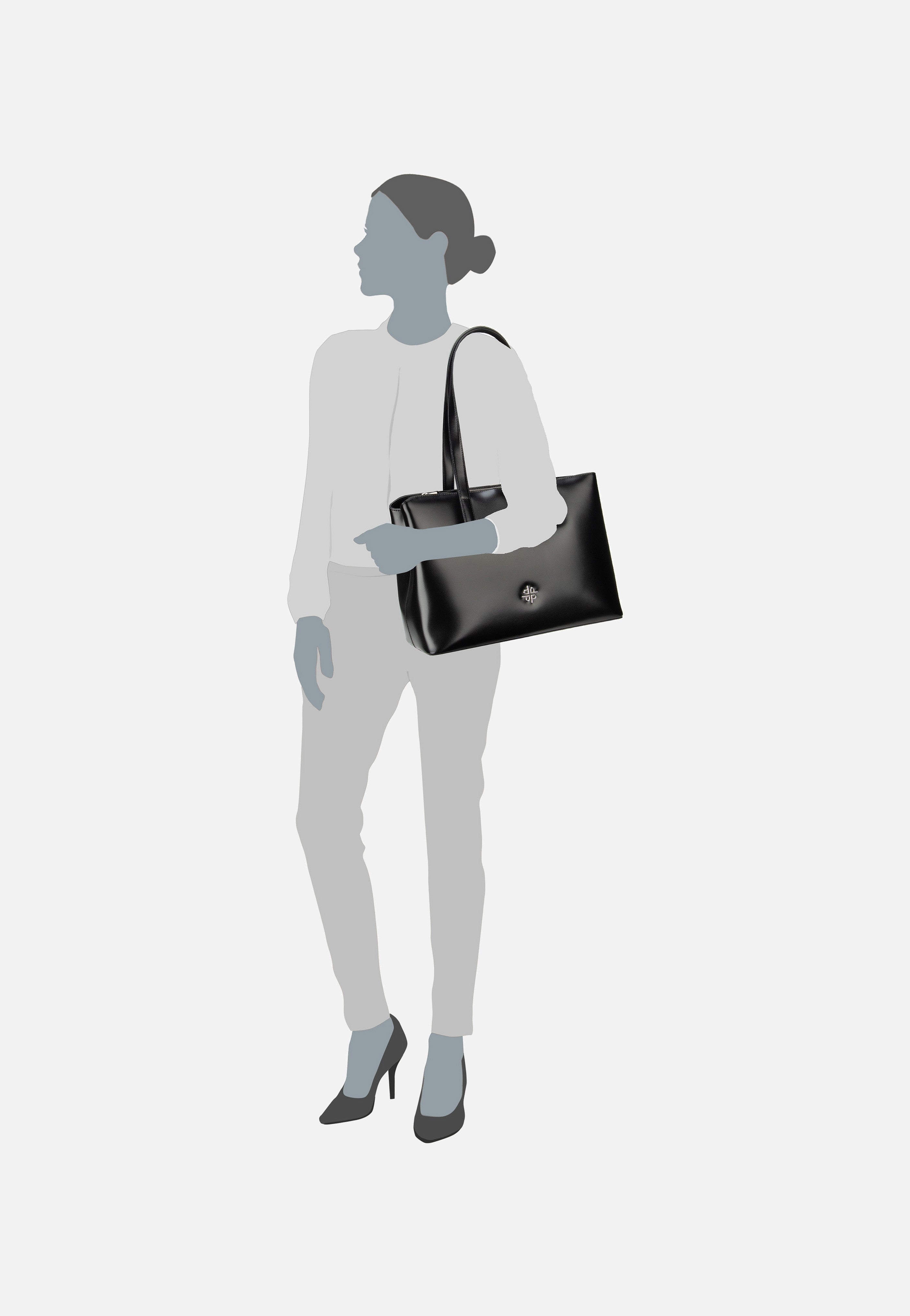 Picard - Black Tie 5519 Schwarz - Shopper | Women-Image