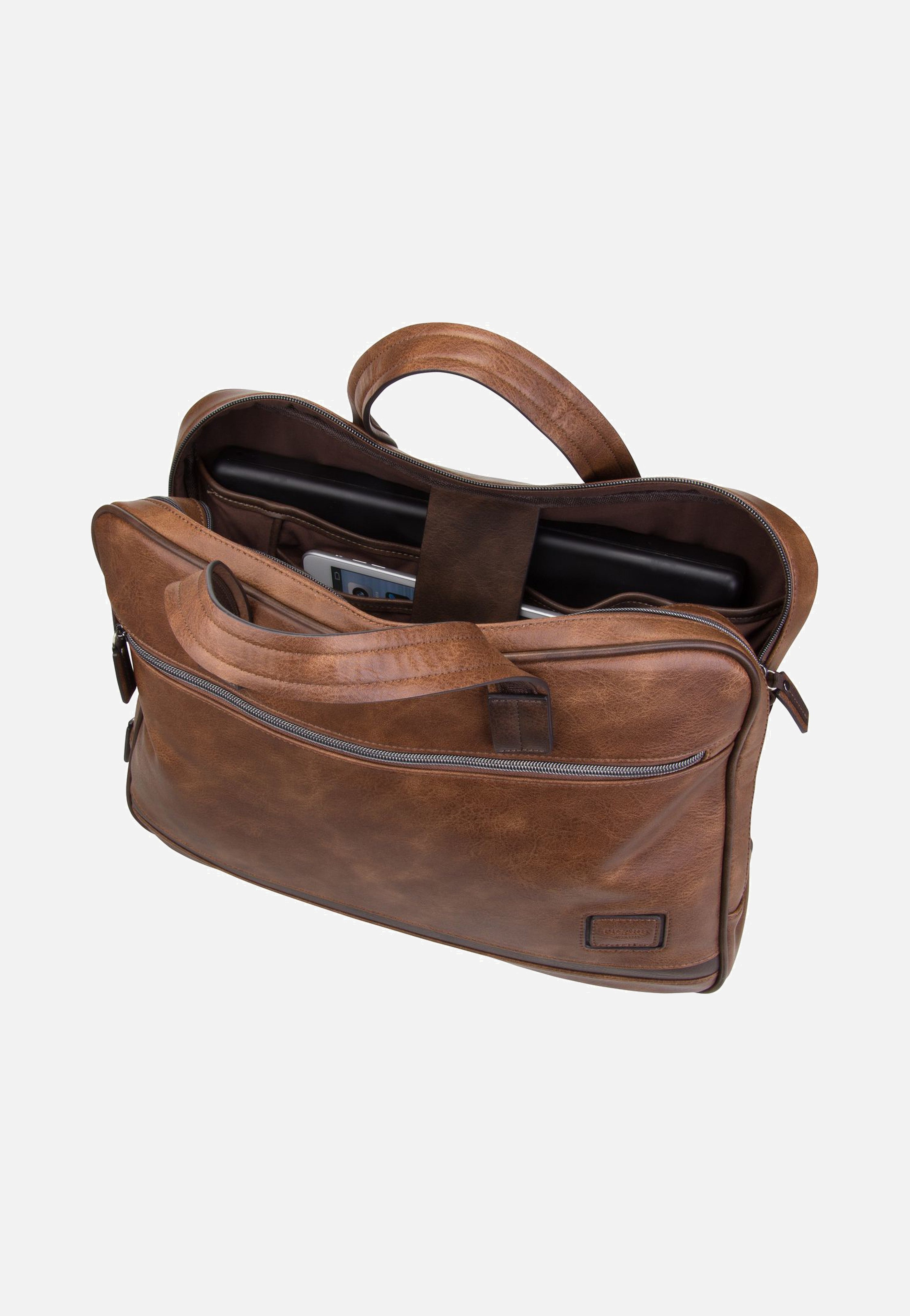Picard - Breakers 2462 Whisky/Kombi - Briefcase | Men-Image