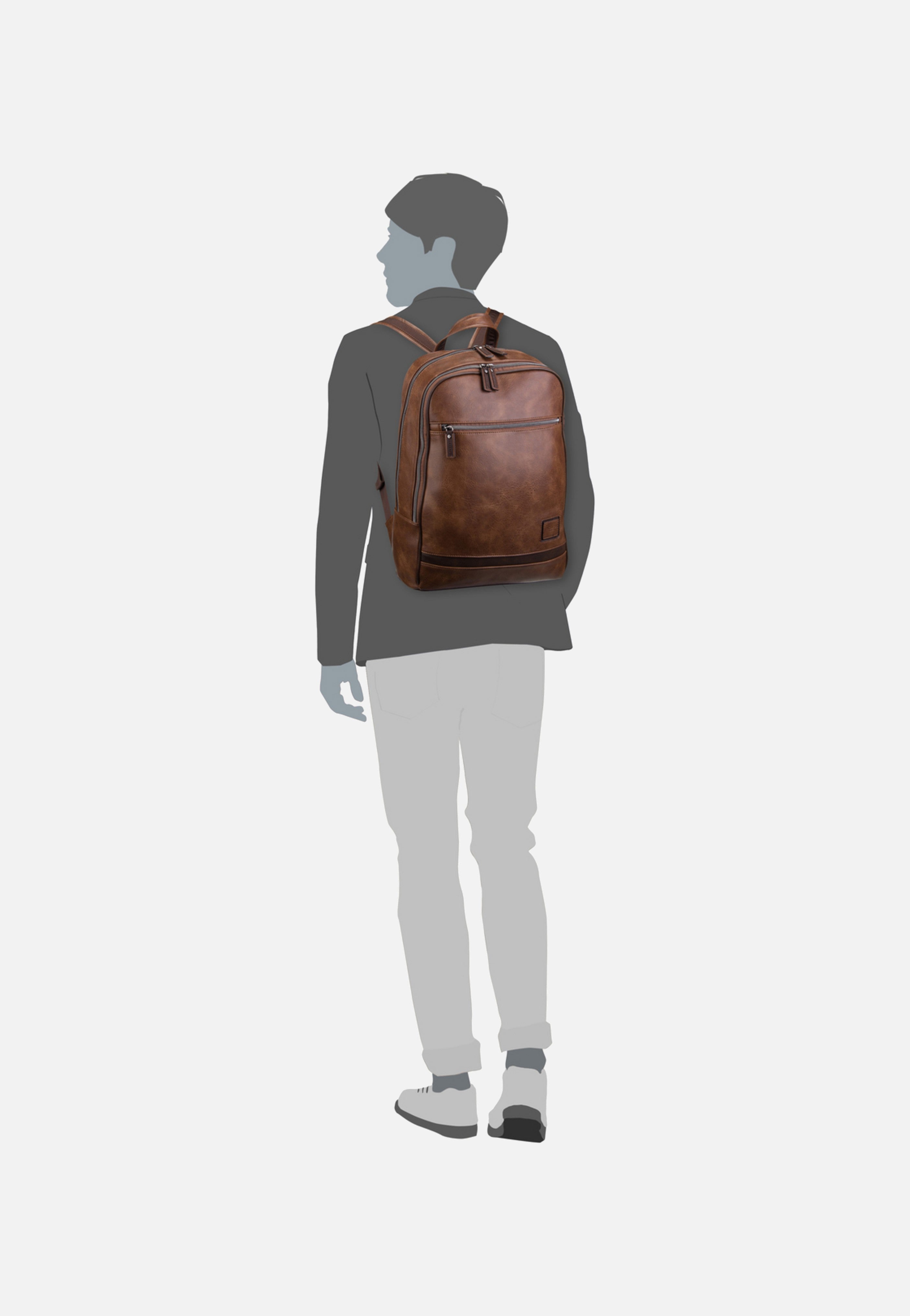 Picard - Breakers 2464 Whisky/Kombi - Backpack | Men-Image