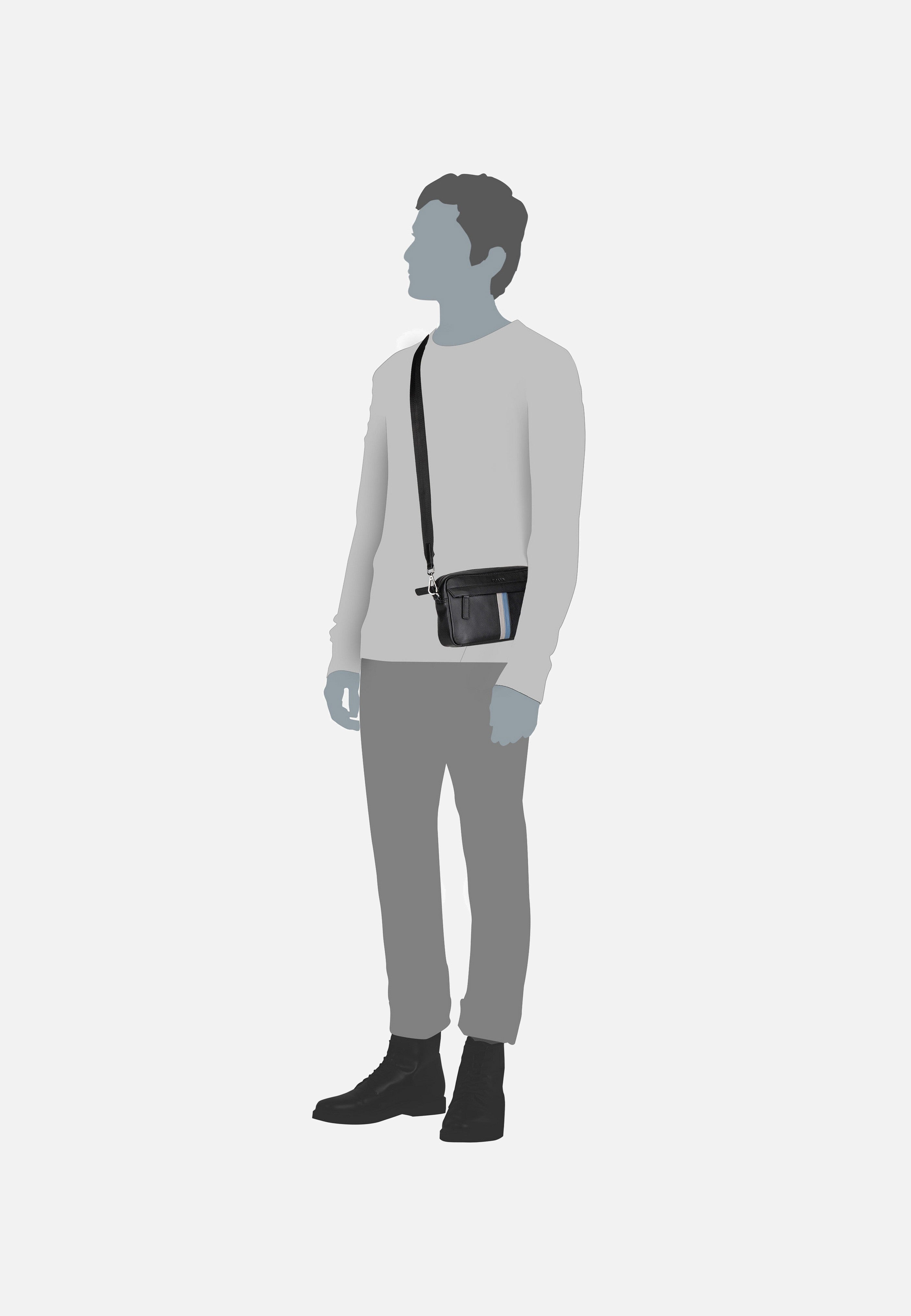Picard Horizon 1230 Schwarz Crossbody Bag