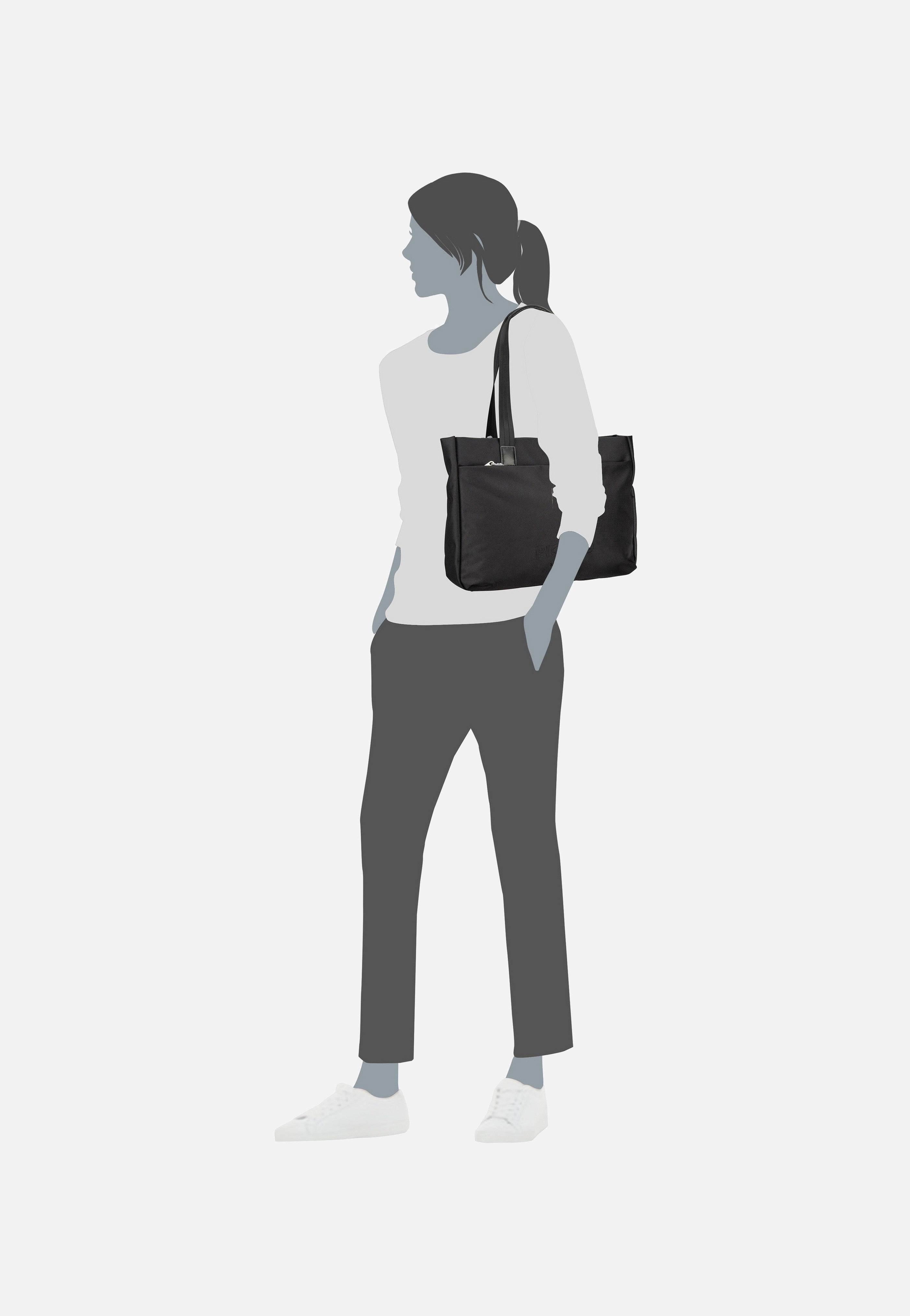 Picard - Lucky One 3245 Schwarz - Shopper | Women-Image