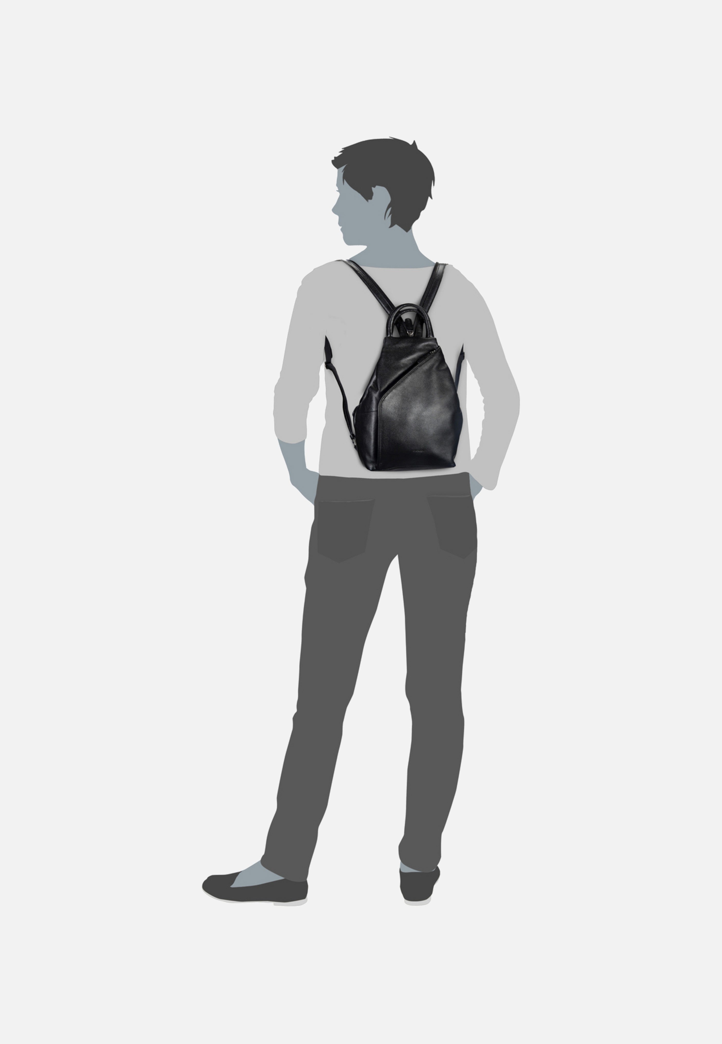 Picard - Luis Damen Schwarz - Backpack | Women-Image