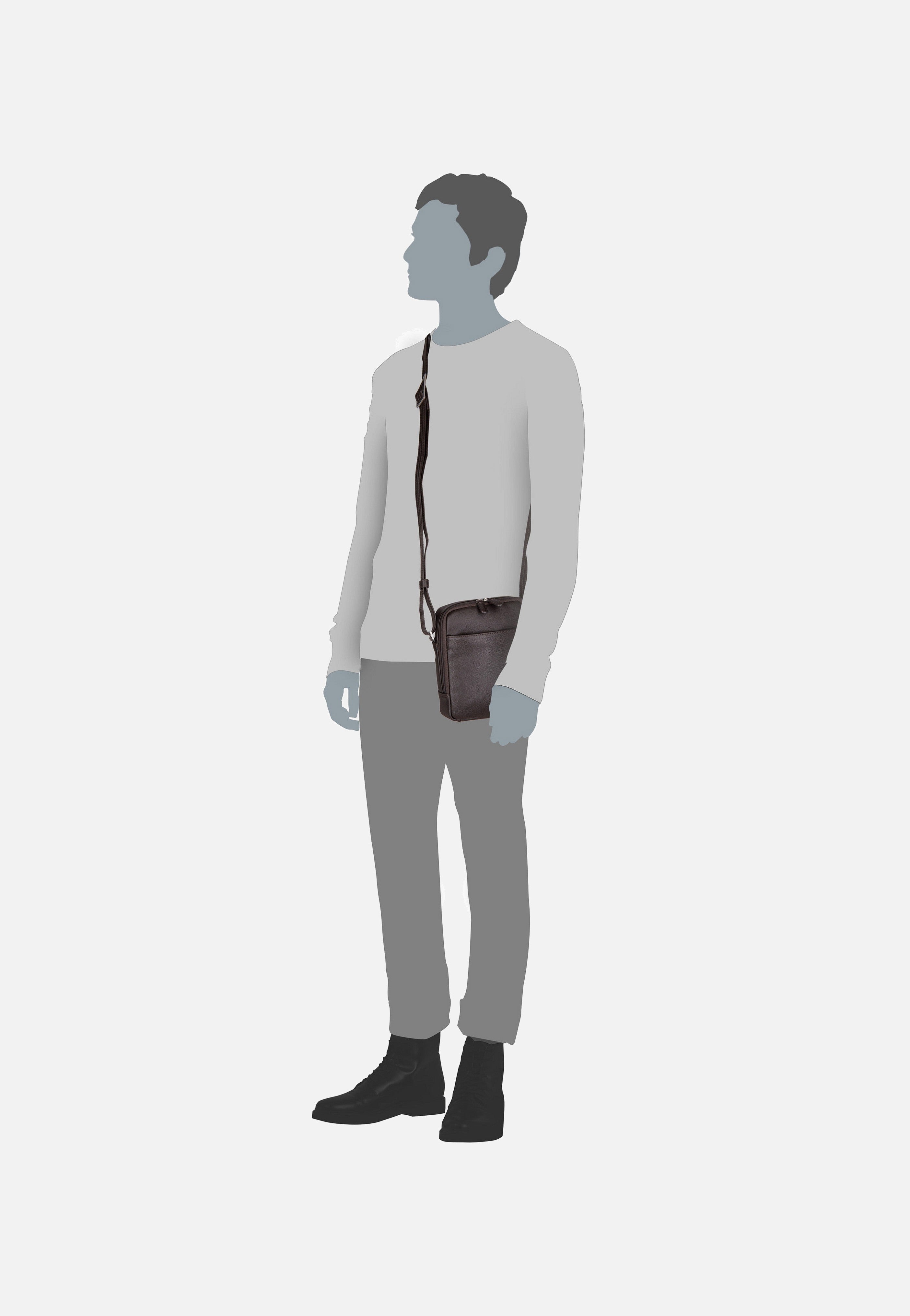 Picard - Milano 7298 Cafe - Shoulder Bag | Men-Image