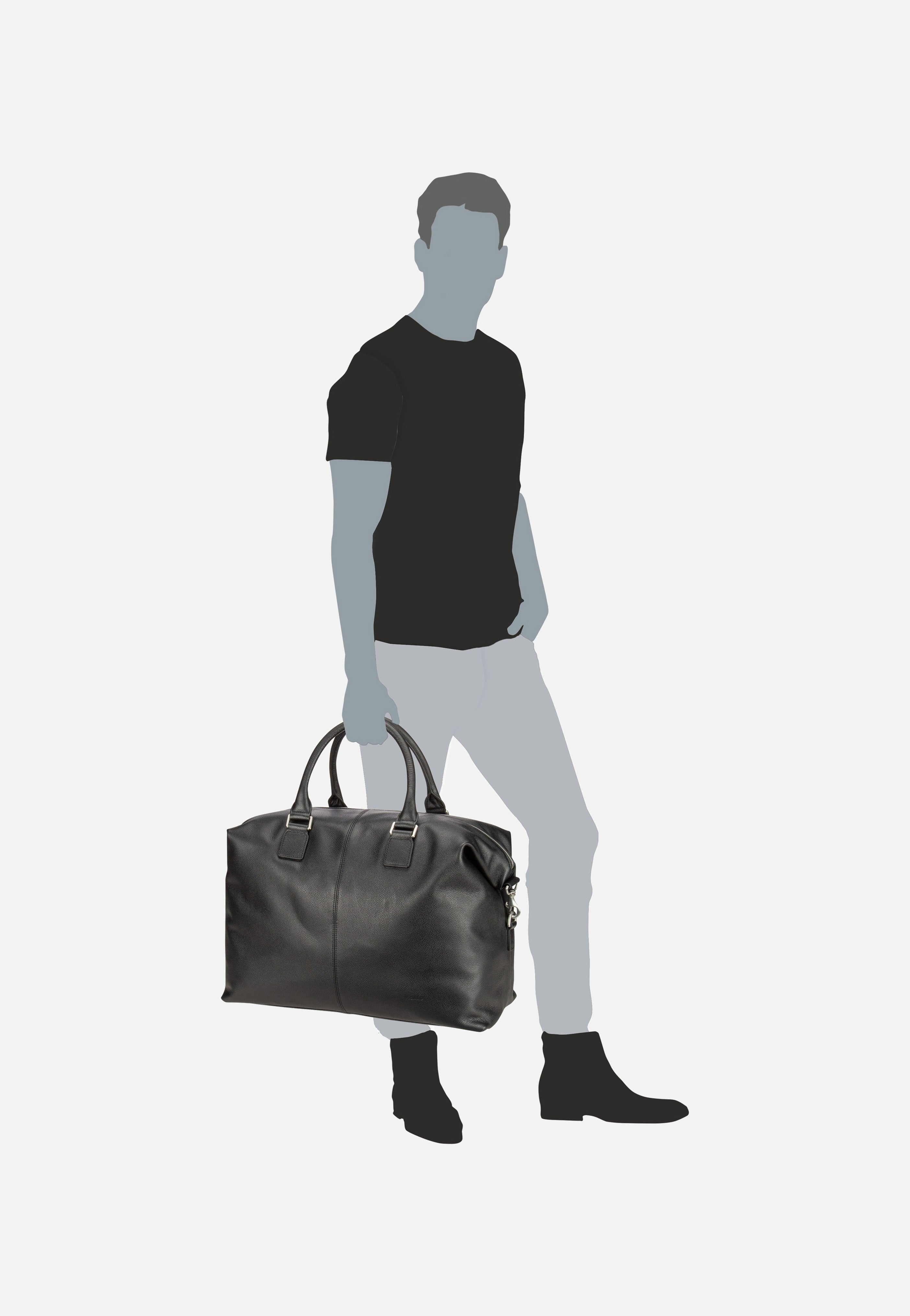 Picard - Milano 7973 Schwarz - Weekender | Men-Image