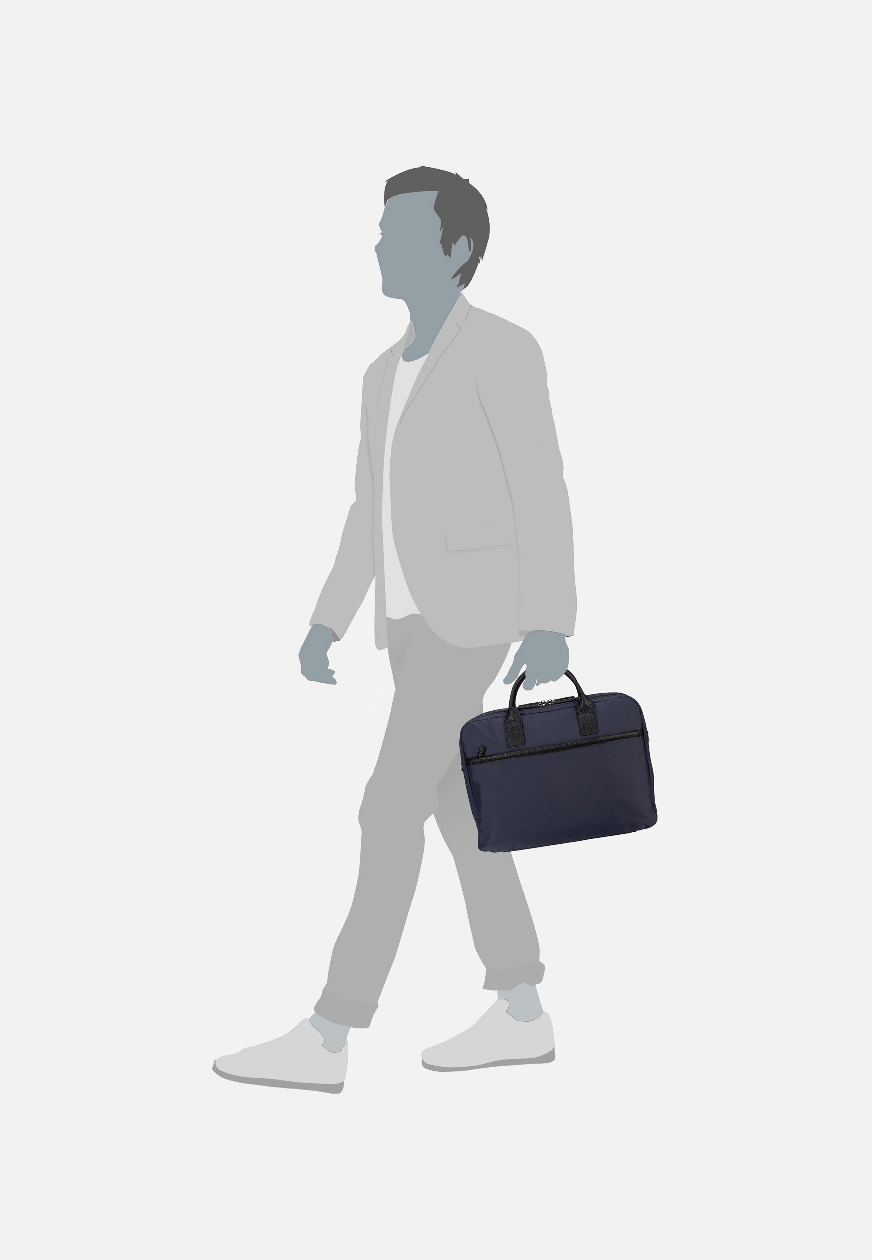 Picard - S'Pore 2975 Navy - Briefcase | Men-Image